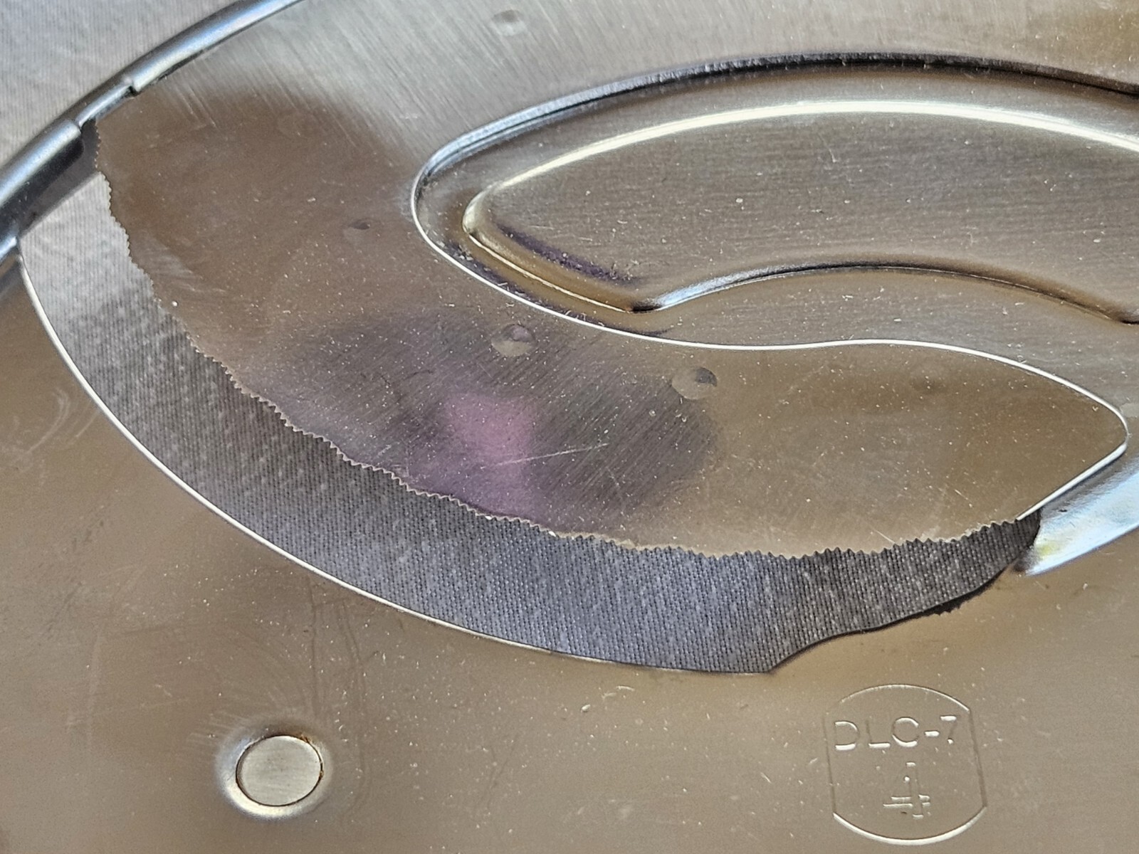 Cuisinart Disc Holder DLC-7 with 4 Discs 3x3mm 4mm 6mm 6x6mm