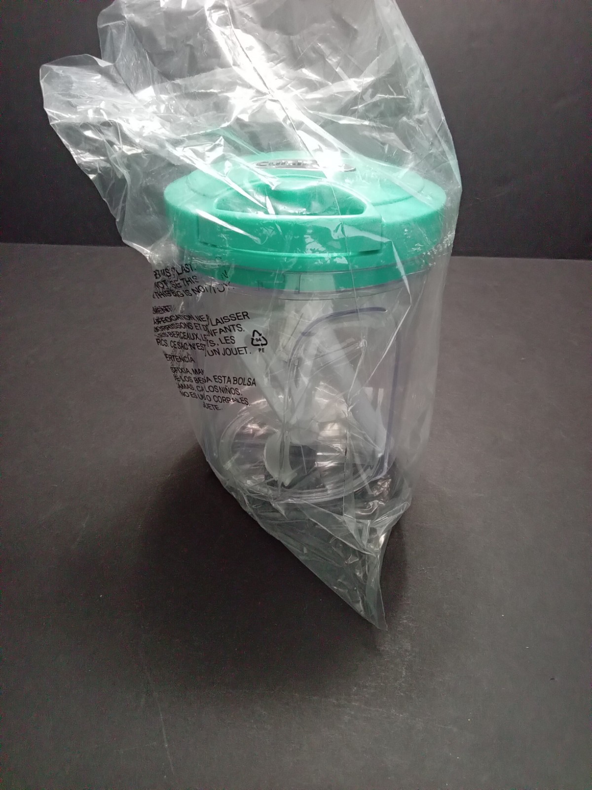 NEW Cuisinart Prep Express Manual Food Processor Turquoise 4 Cup Food Processor