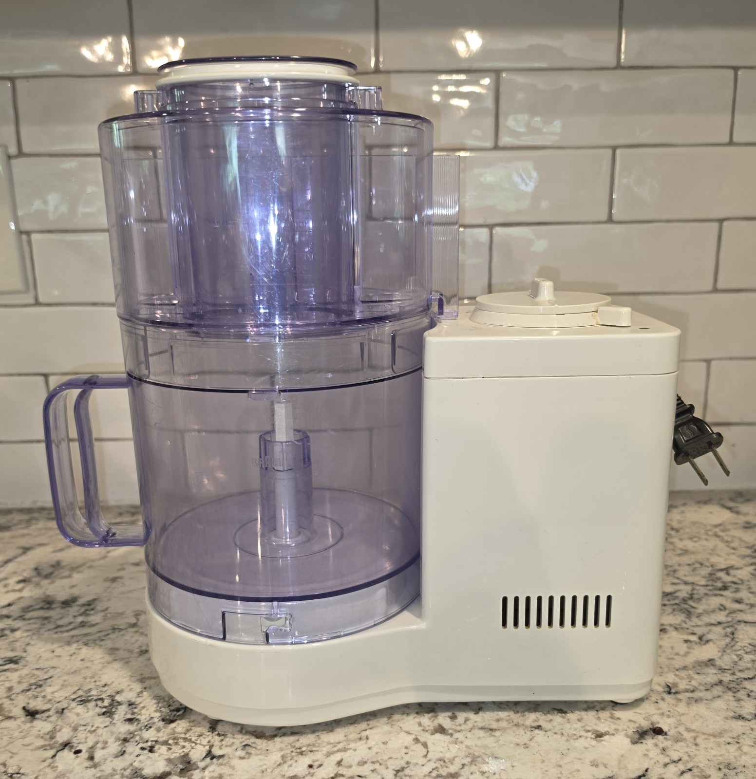 VTG Braun Multipractic Deluxe Food Processor 4262 Germany w/ Accessories Tested