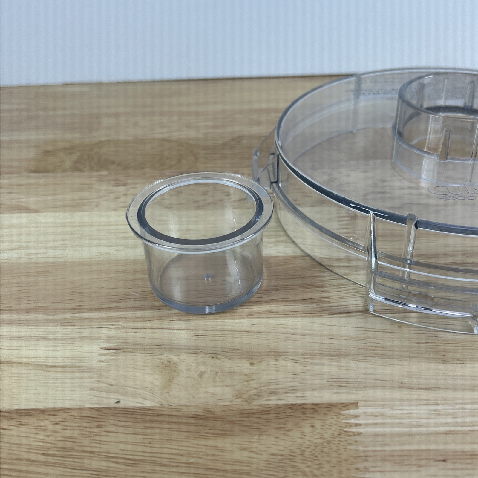 Cuisinart Pro Classic Food Pro DLC-10S TX China Part Flat Lid & Cap DLC-116GTXT1