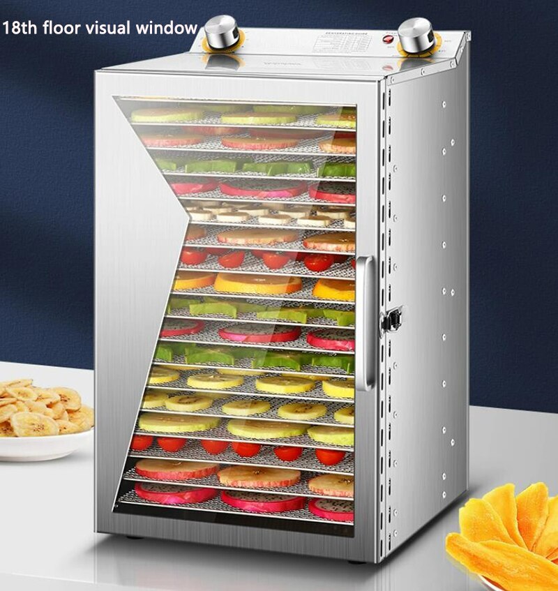 18th Floor High Capacity Food Pet Snacks Meat Vegetables Dryer Heating Dried