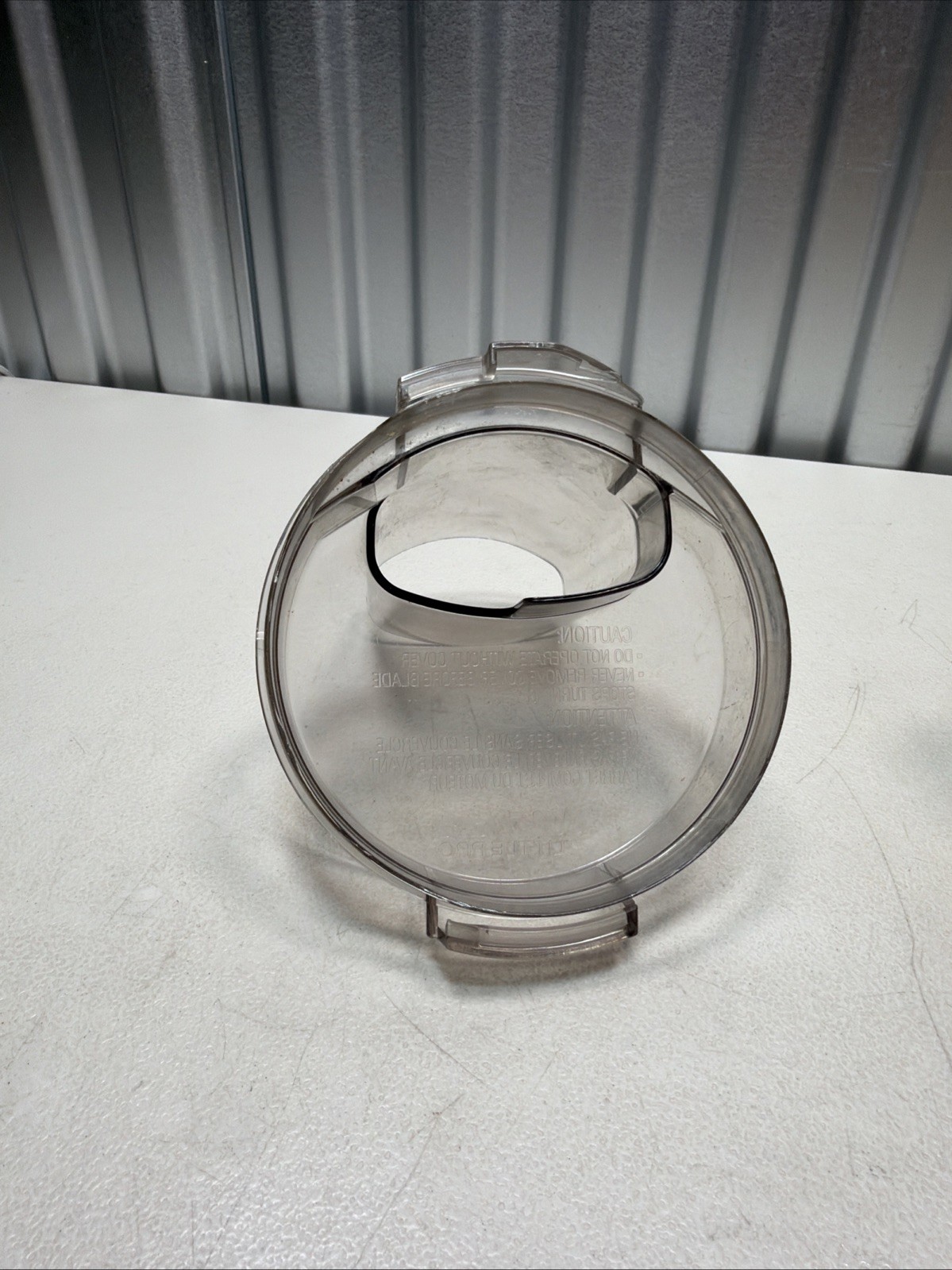 Cuisinart Little Pro Plus Food Processor DLC-505TX Replacement Lid & Pusher Only