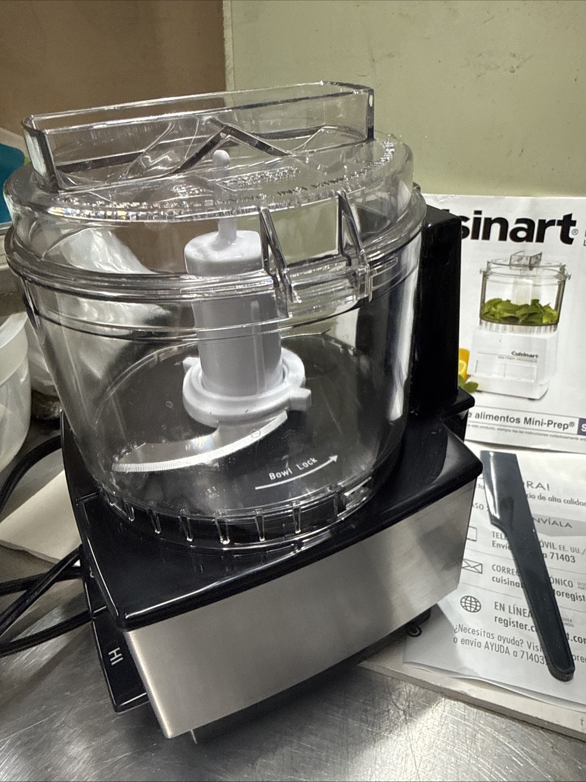 Cuisinart DLC-1SS Mini-Prep Food Processor – Stainless Steel