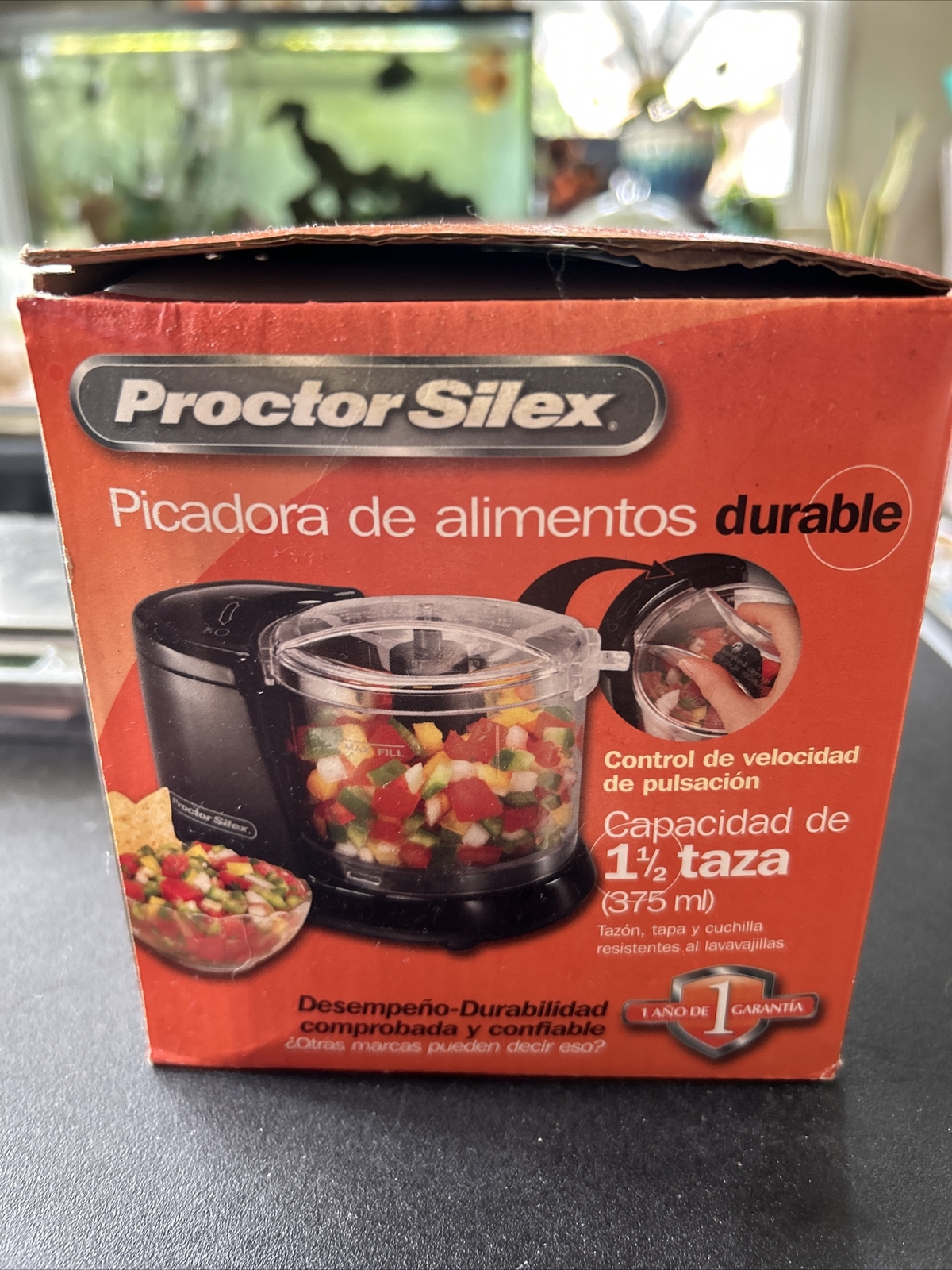 Proctor Silex 1.5 Cup Electric Food Chopper Pulse Speed Control #72507 Tested