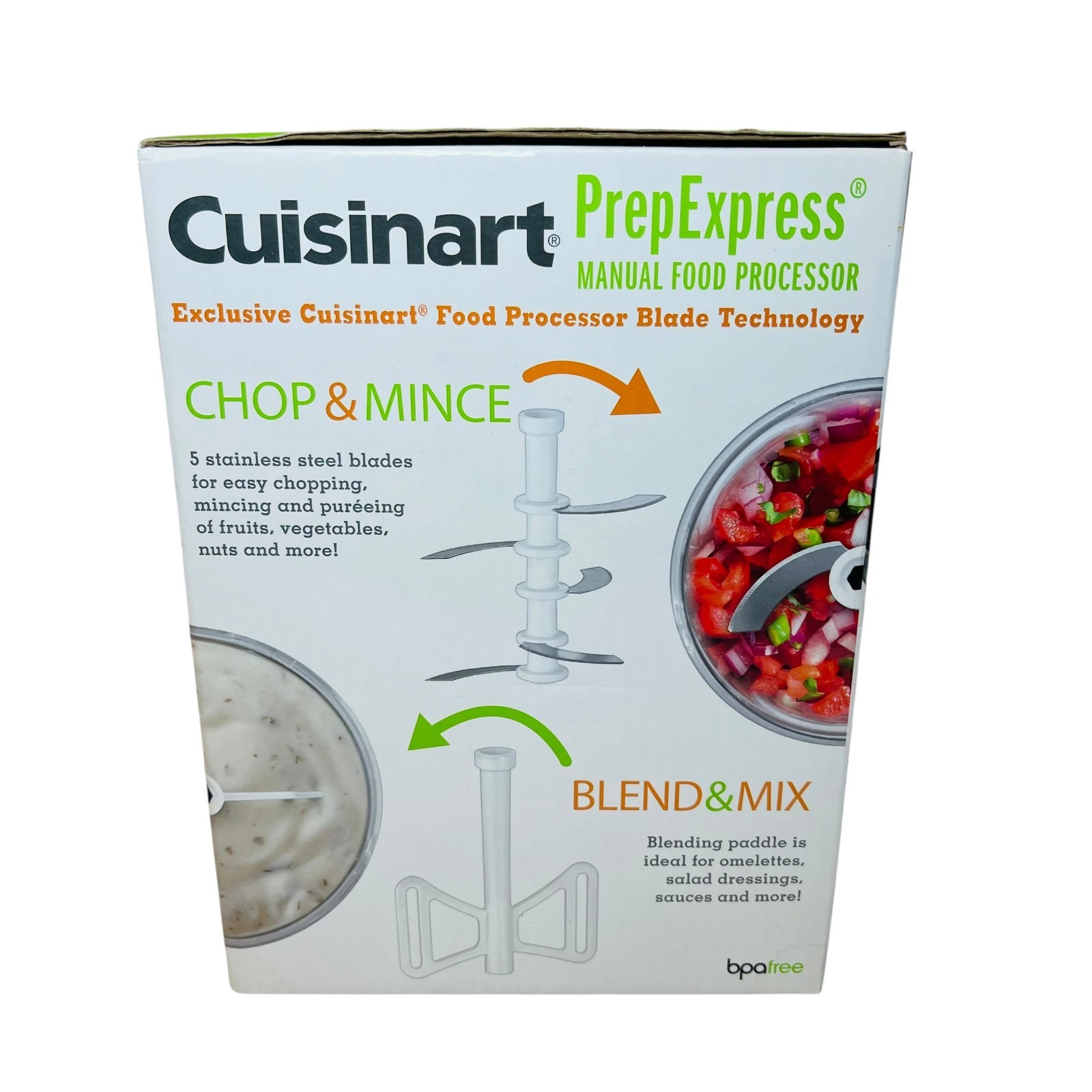 Cuisinart Prep Express Manual 4 Cup Food Processor CTG-00-PCH4 NEW In Box/UNUSED