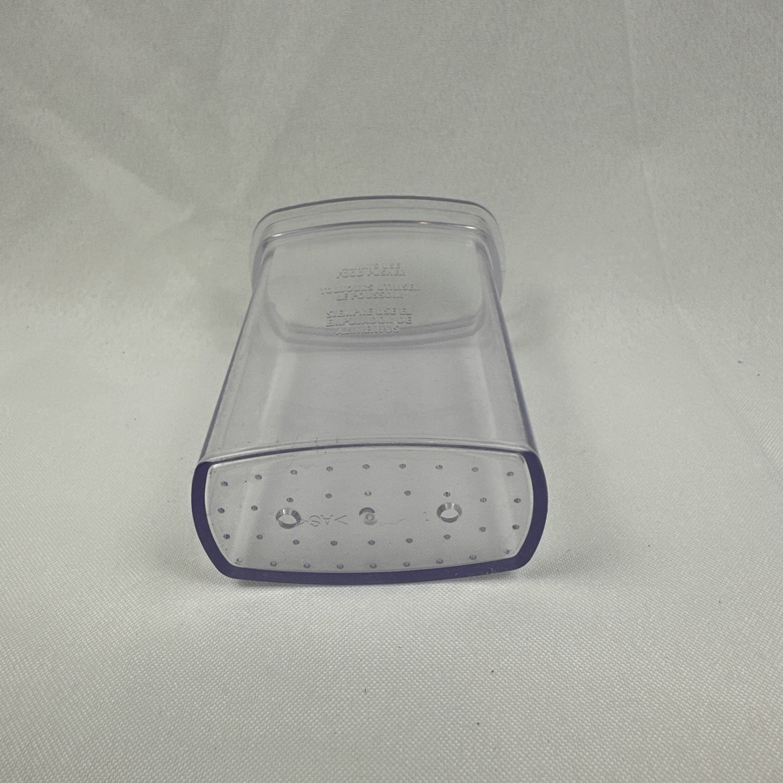 HAMILTON BEACH FOOD PROCESSOR FOOD PUSHER ONLY REPLACEMENT PART 70740 70730