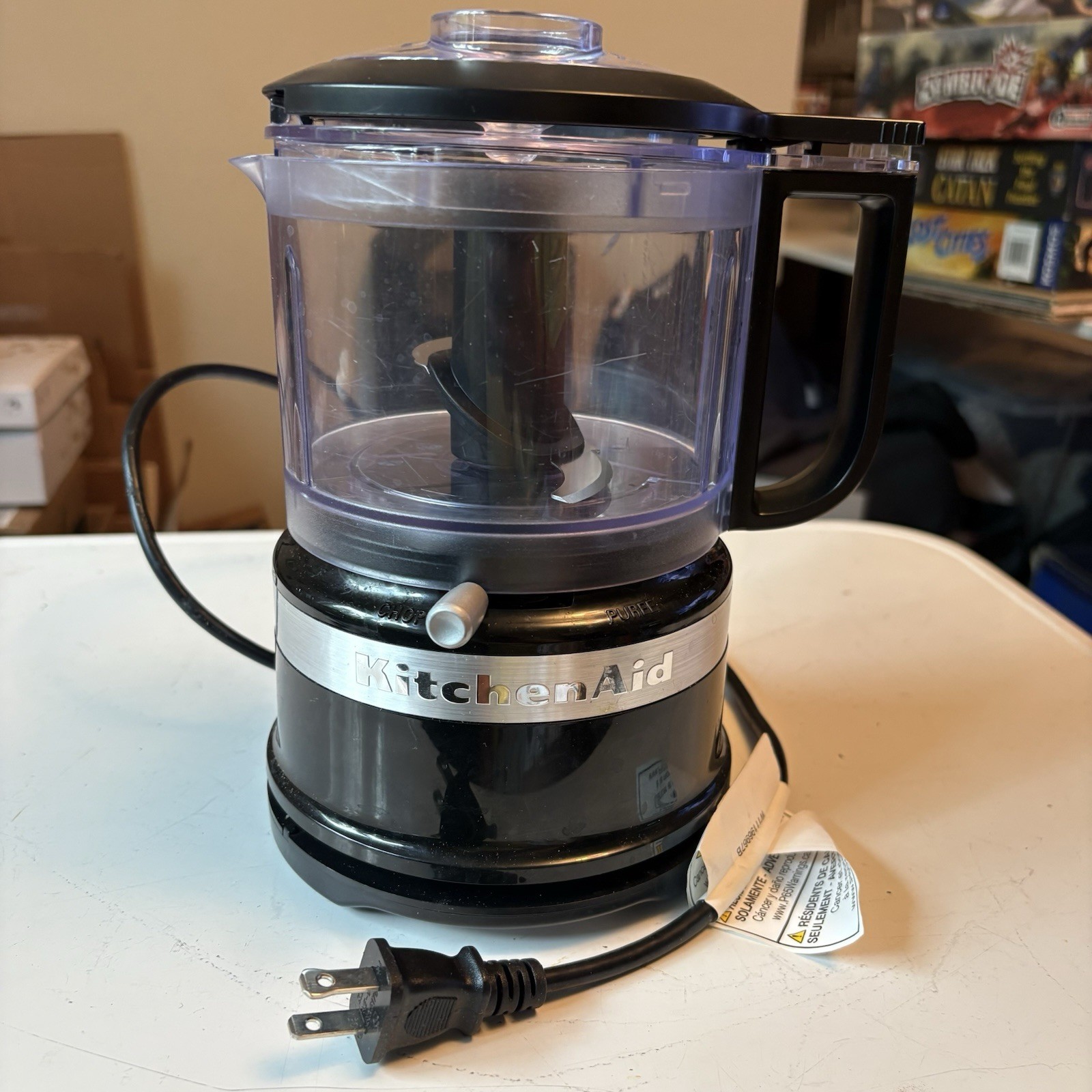 KitchenAid 3.5 Cup Food Chopper Onyx Black KFC3516OB 2 Speeds Kitchen Aid