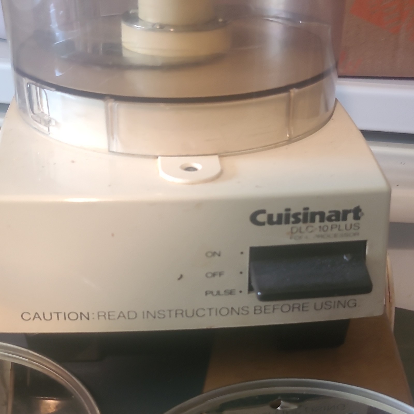 Vintage Cuisinart DLC 10 Plus Food Processor Tested EUC