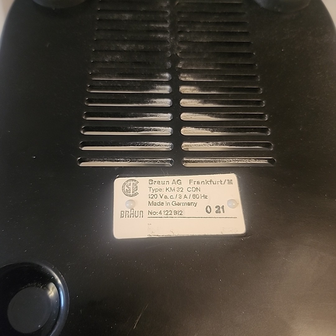 Braun KM32 Replacement Part MOTOR BASE Tested Works