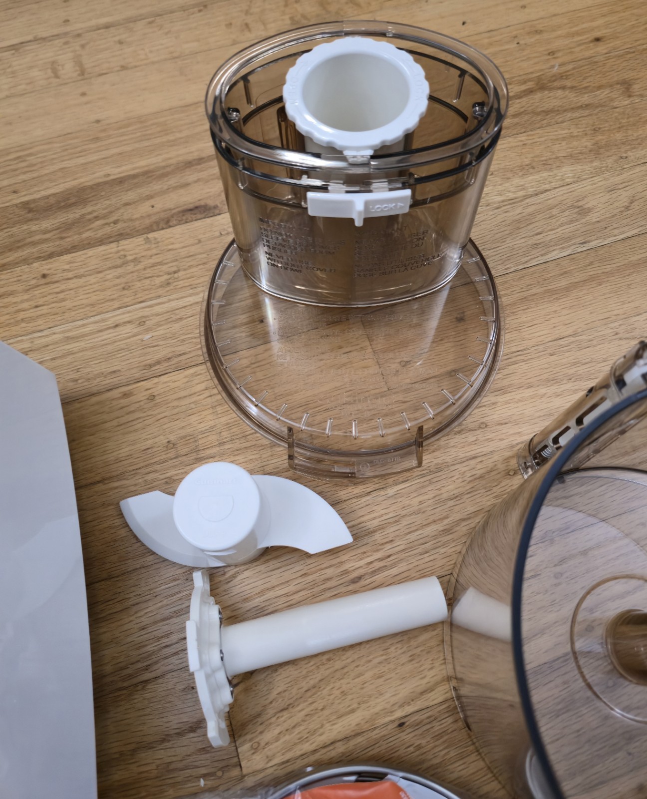 Cuisinart DLC-8 Plus Food Processor w/ Attachments UNUSED DLC-10 CLEAN VIDEO!
