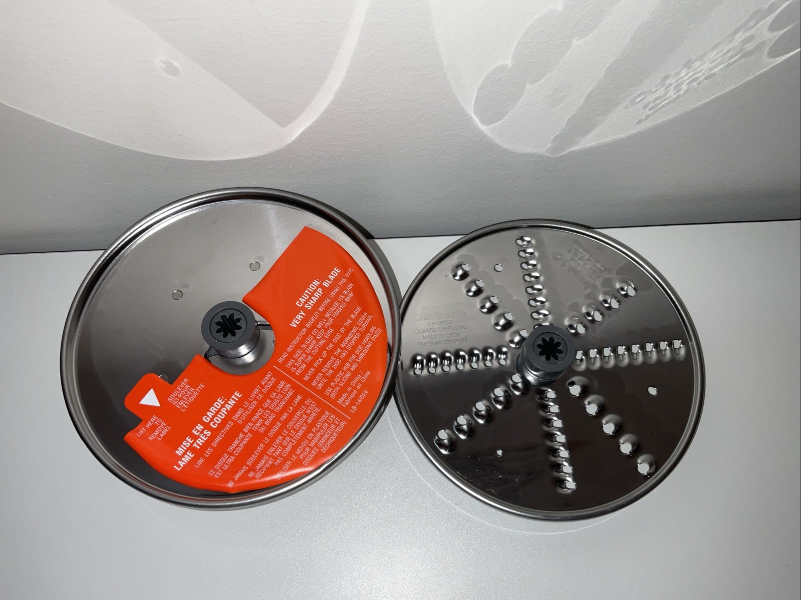 Cuisinart Fp-13sd Slicing Disc & Coarse Shredding Disc for Food Processor New