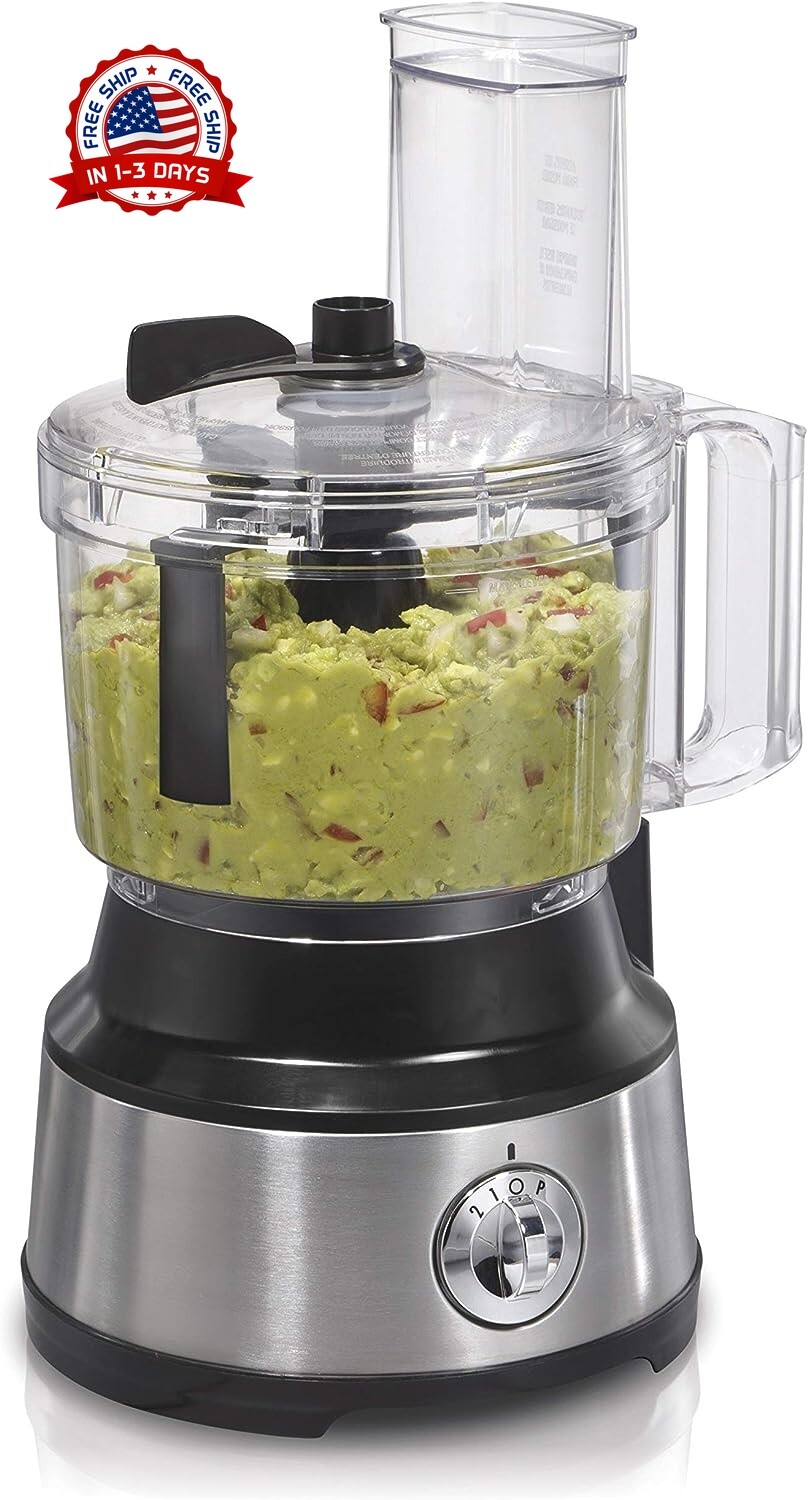 Procesador de alimentos y picadora de verduras rebanar triturar picar hacer puré