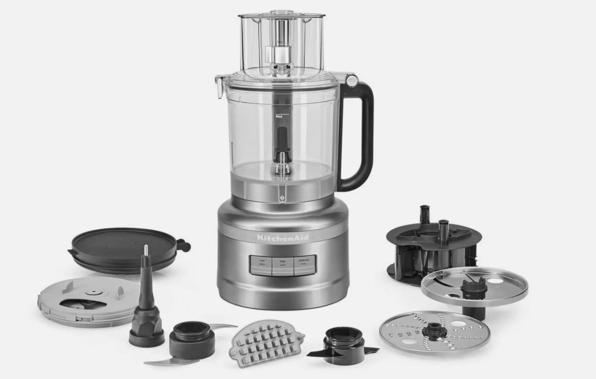 KitchenAid 13-Cup Food Processor with Dicing Kit – Contour Silver