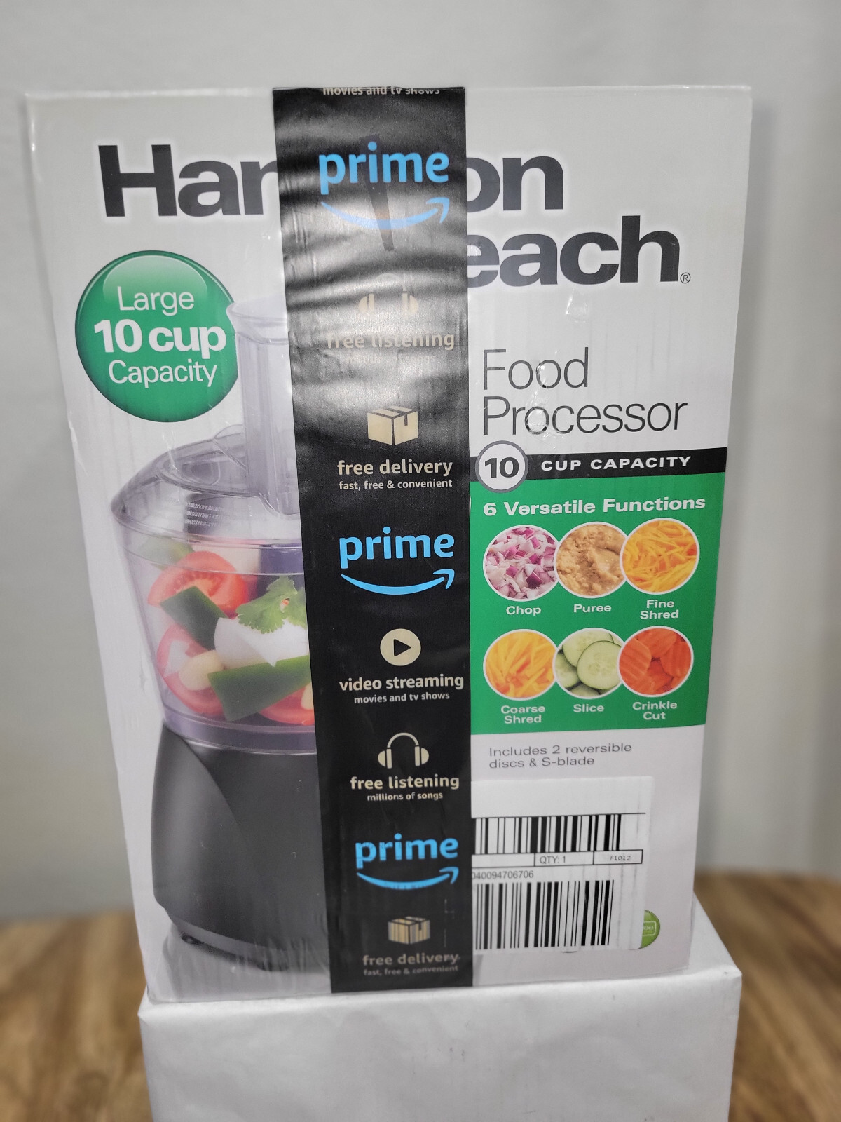 Food Processor Hamilton Beach Good Thinking 70670 10 Cup Capacity BRAND NEW