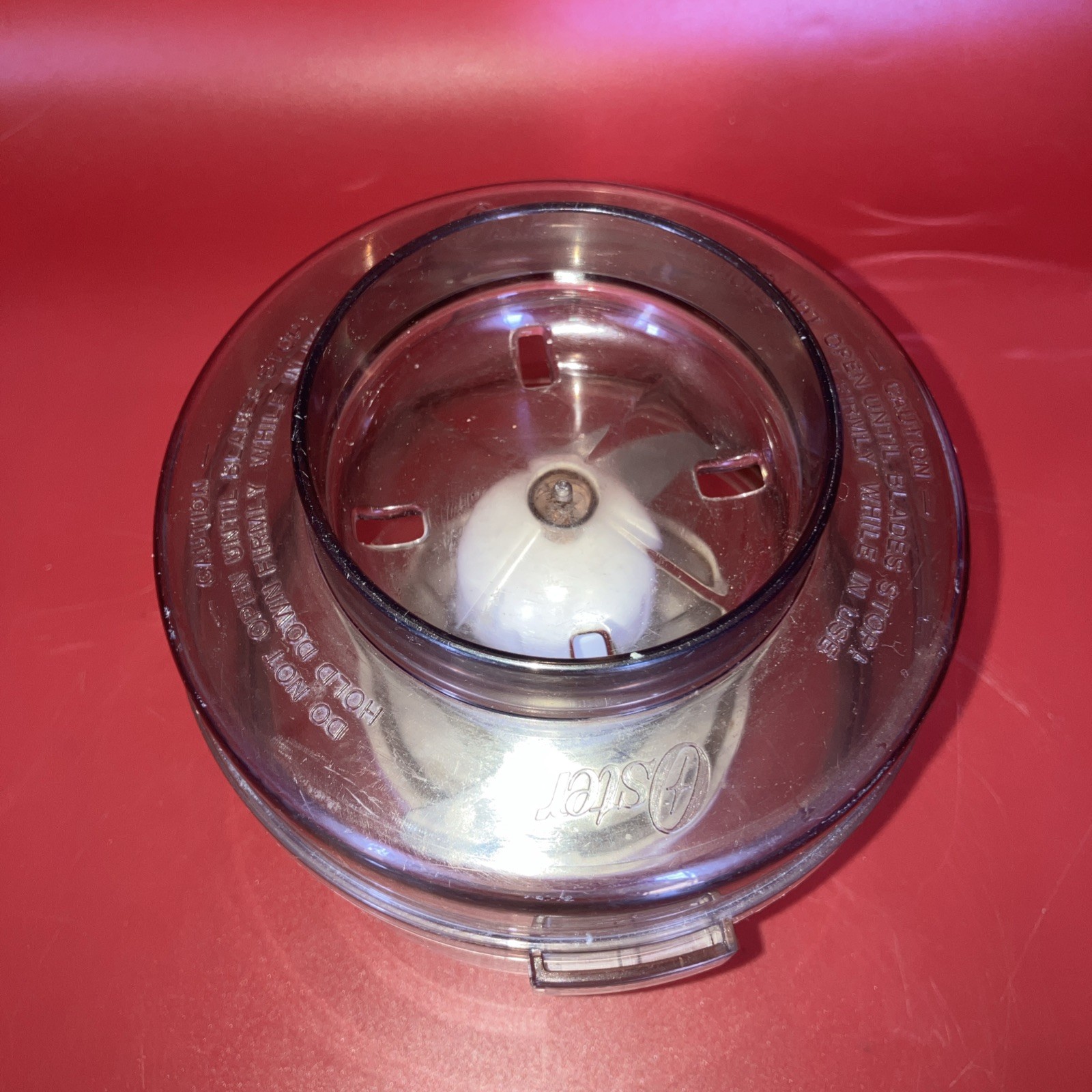 Vintage Oster Food Processor Attachment Kitchen Center Osterizer 5900-06B Blade