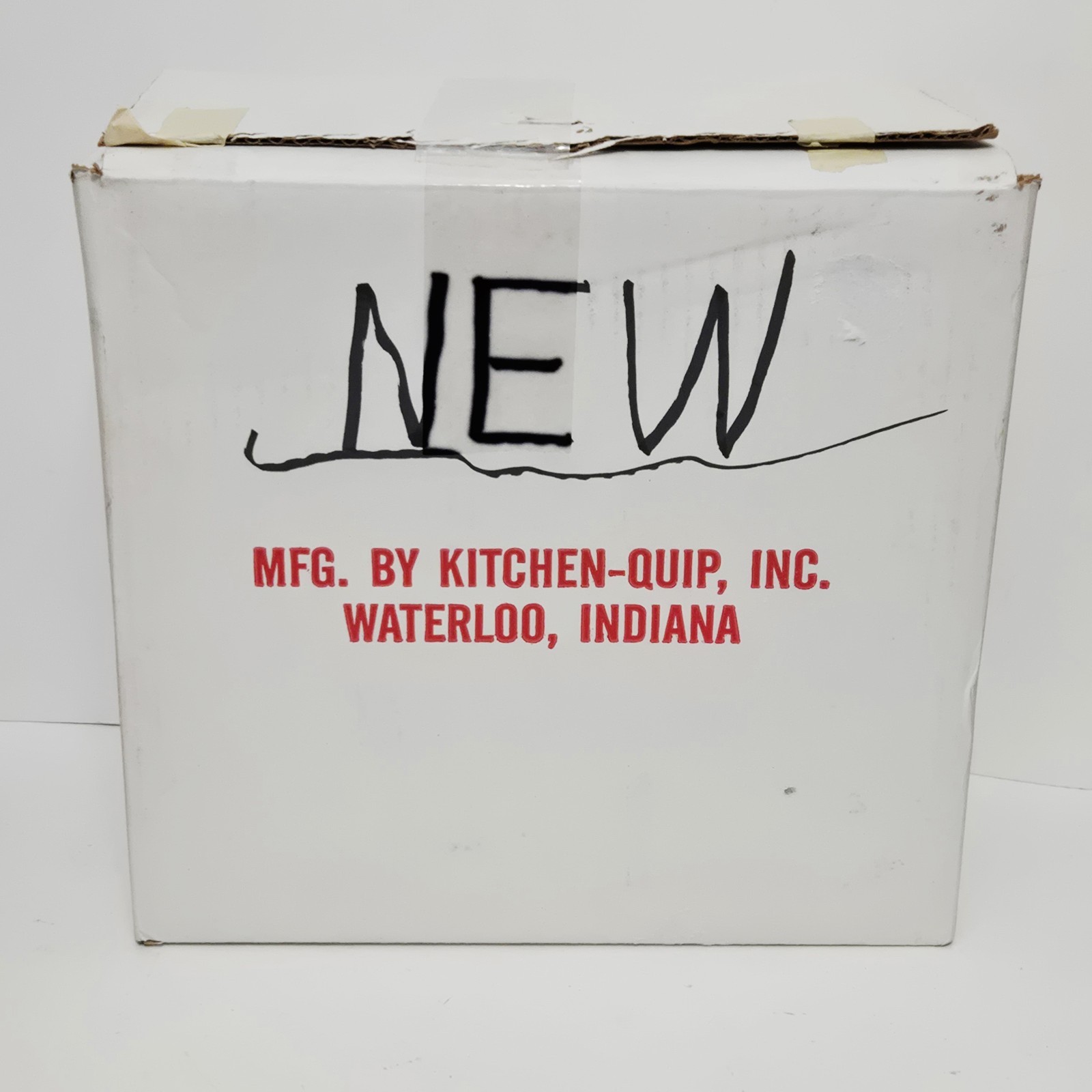 Vtg Healthy Gourmet Kitchen Cutter Shredder KitchenQuip 5 Cones Suction Base NOB