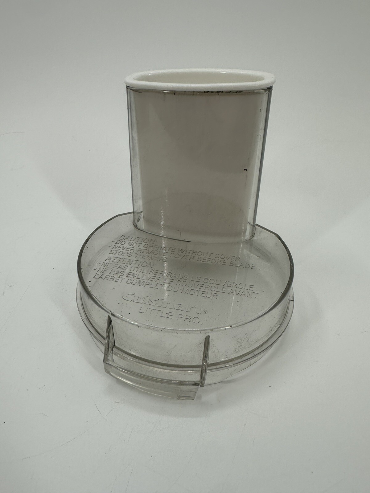 Cuisinart Little Pro Plus Handy Prep DFP-3 Replacement Lid/Pusher DLC-504TX H42