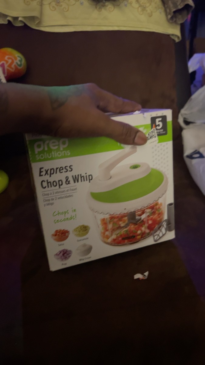 Prep Solutions Express Chop & Whip Dual Speed Hand Pull Processor