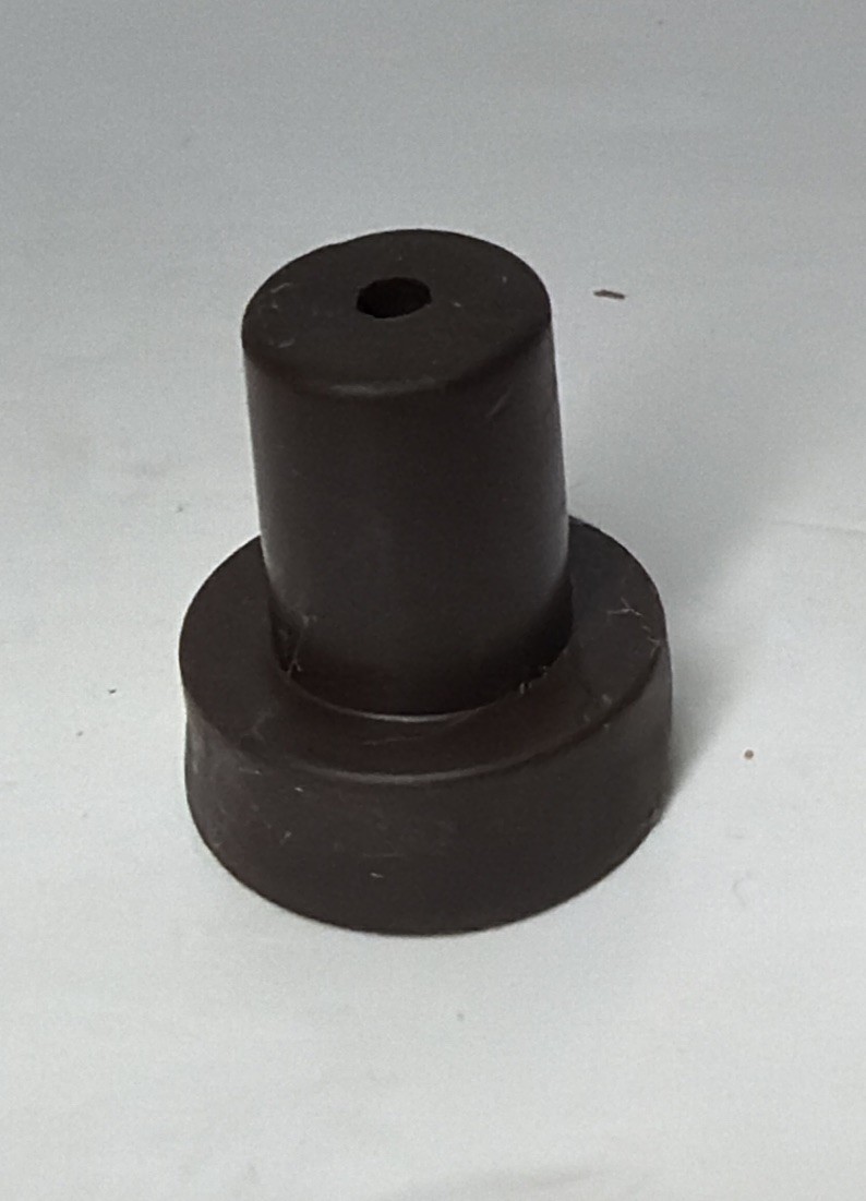 Vtg General Electric Food Processor D1FP1B Brown Replacement Foot