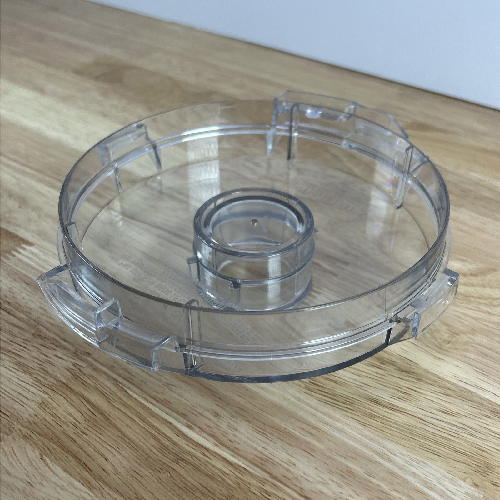 Cuisinart Pro Classic Food Pro DLC-10S TX China Part Flat Lid & Cap DLC-116GTXT1