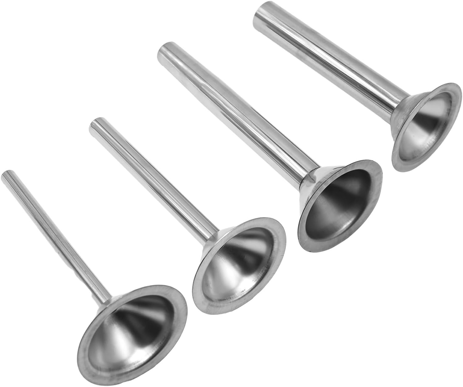Stainless Steel Sausage Stuffer Tubes Food Meat Grinder #22, Silver