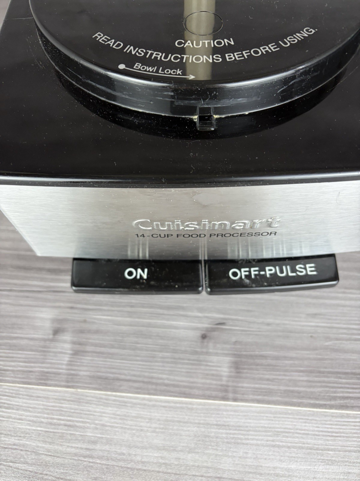 Cuisinart Custom 14 Cup Food Processor DFP-14BCN Black Stainless Motor Base