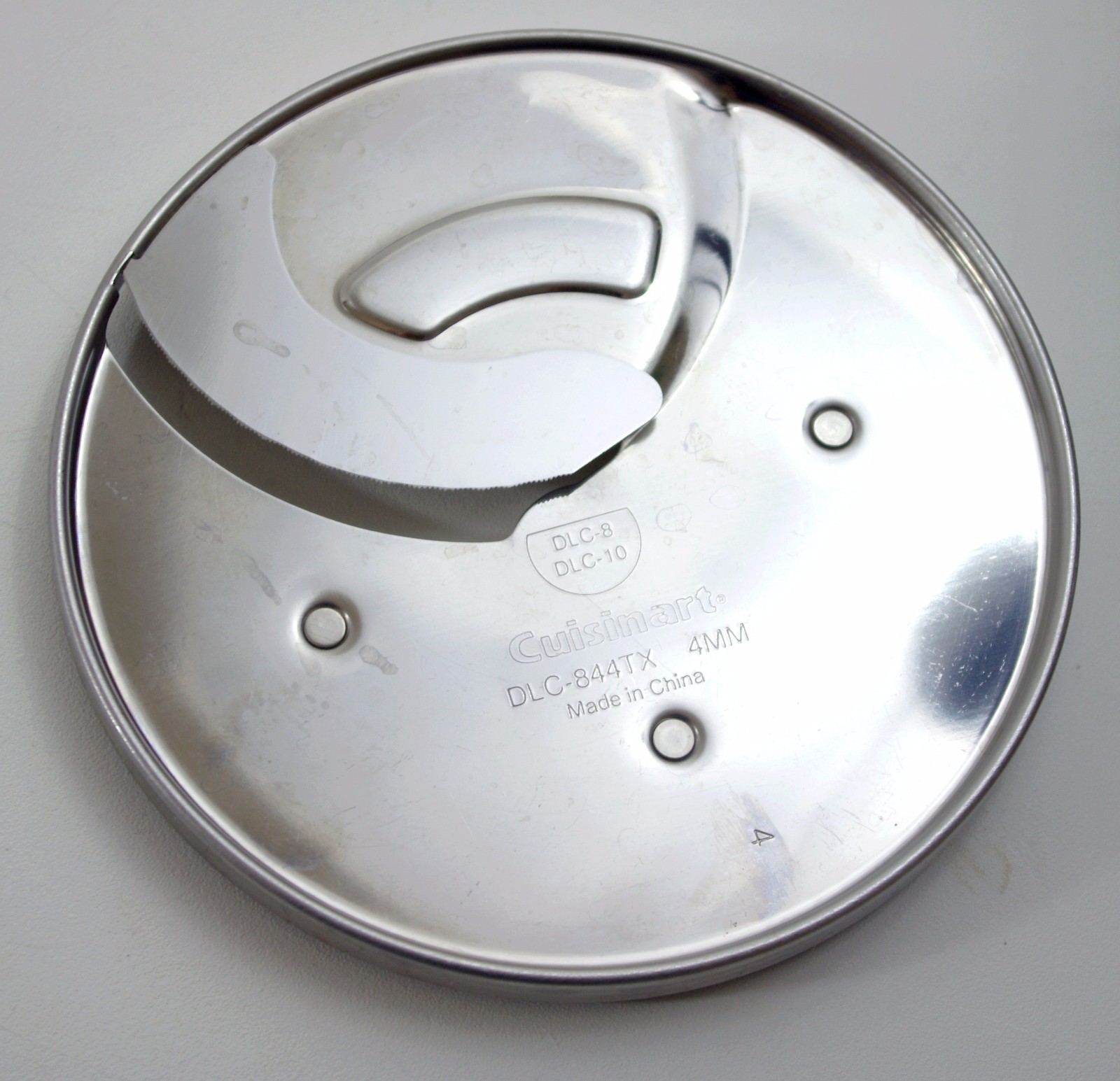 Cuisinart 844TX 4mm Standard Slicing Disc Cutting Blade Part DLC-8 DLC-10