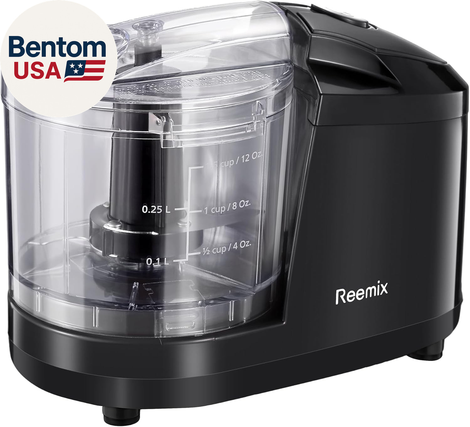 1.5-Cup One-Touch Electric Food Chopper, 100W Mini Food Processor Meat Grinder,