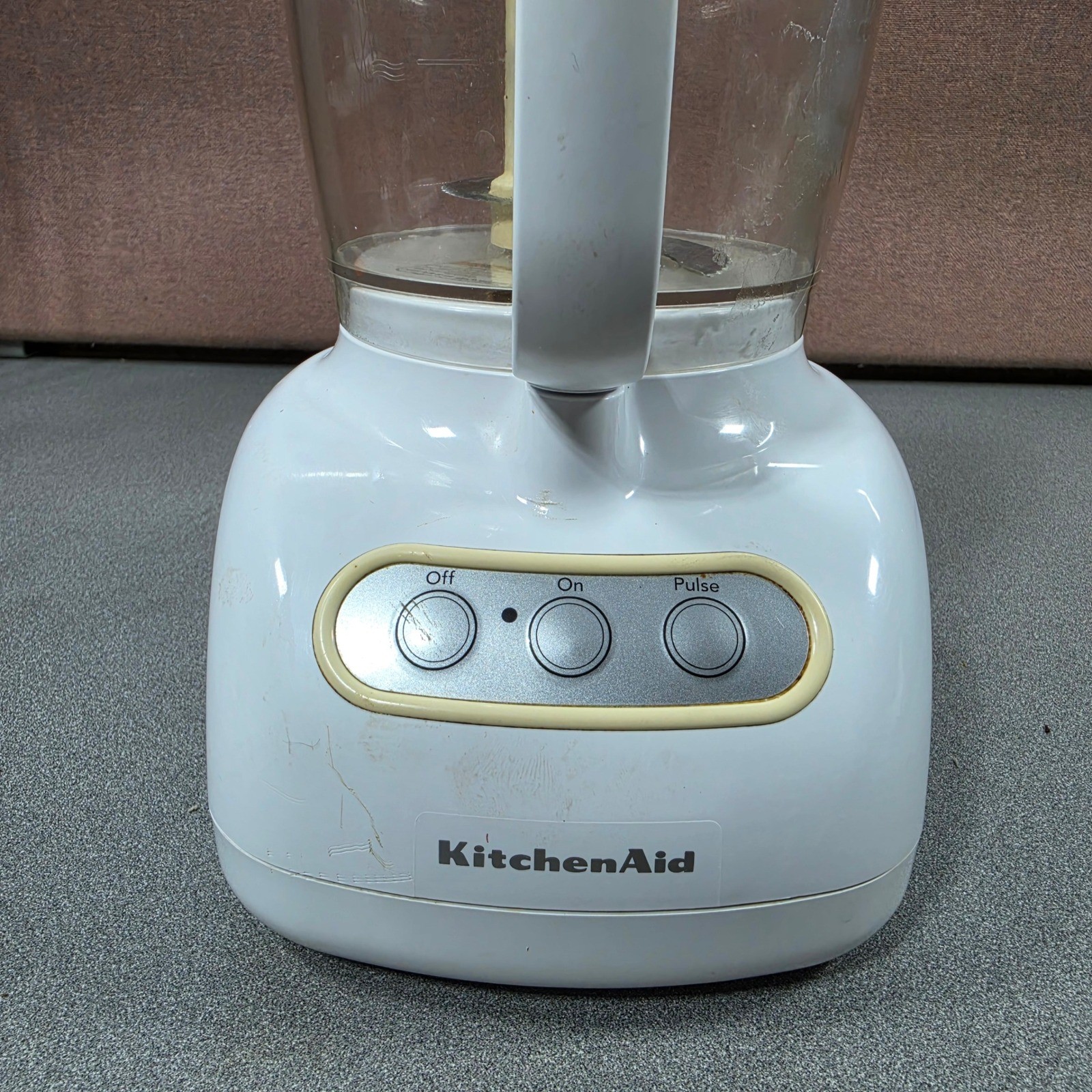 KitchenAid Food Processor 7 Cup KFP710WH1 Pulse Function- Tested Works