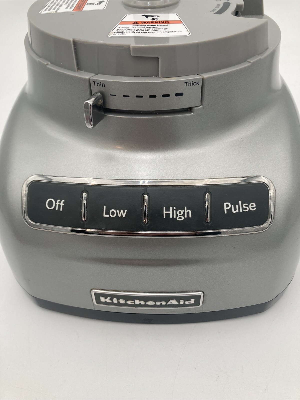 KitchenAid Food Processor Silver KFP1333 Motor Base Unit Only Tested Working