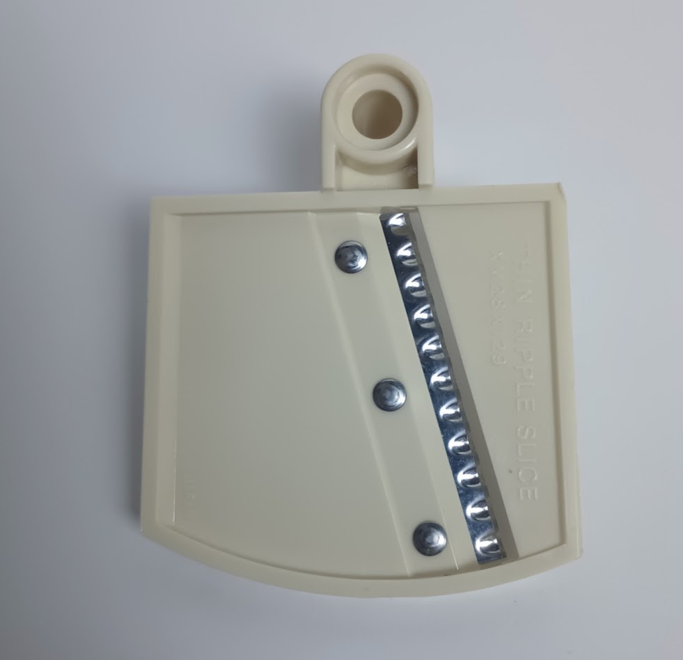 GE Food Processor Disc Carrier Hub + Versa Disc Blades D5FP1 Replacement Blades