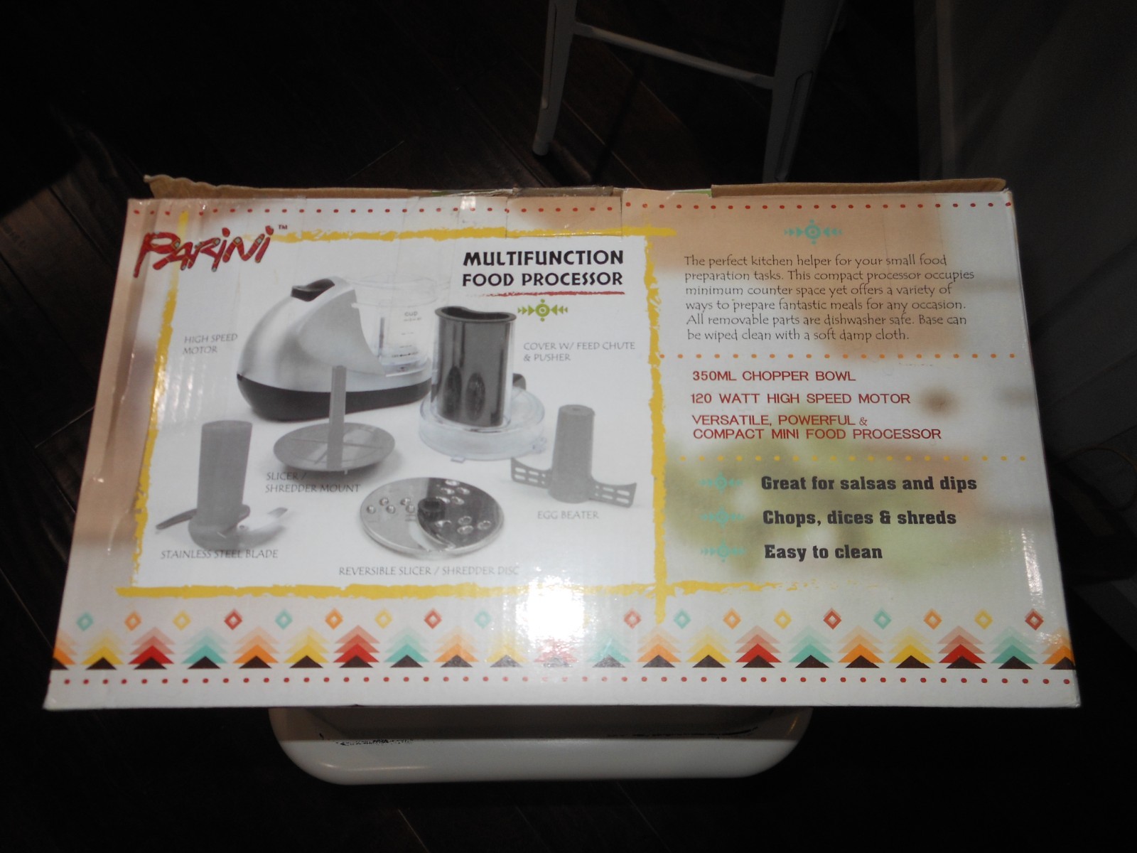 New PANINI Multifunction Food Processor