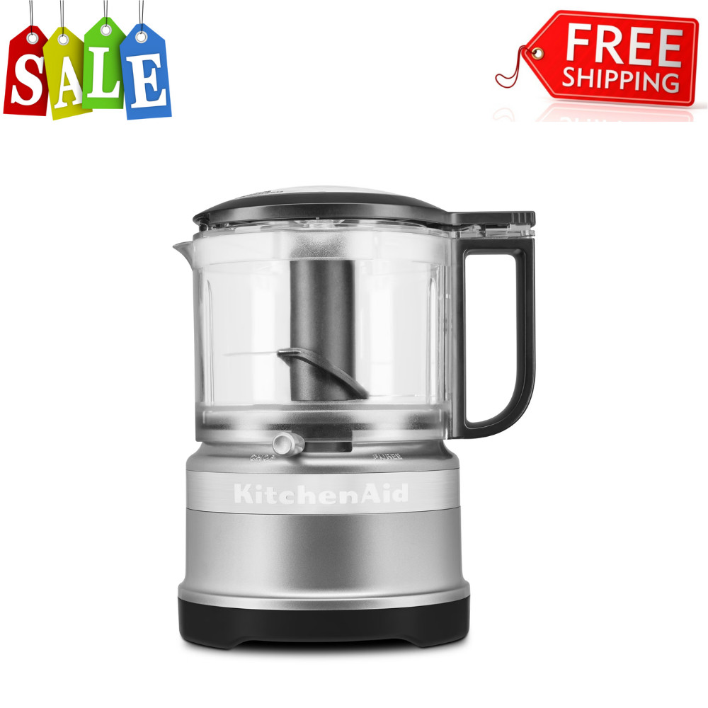 KitchenAid 3.5 Cup Food Chopper KFC3510, Mini Food Processor, Electric Blender
