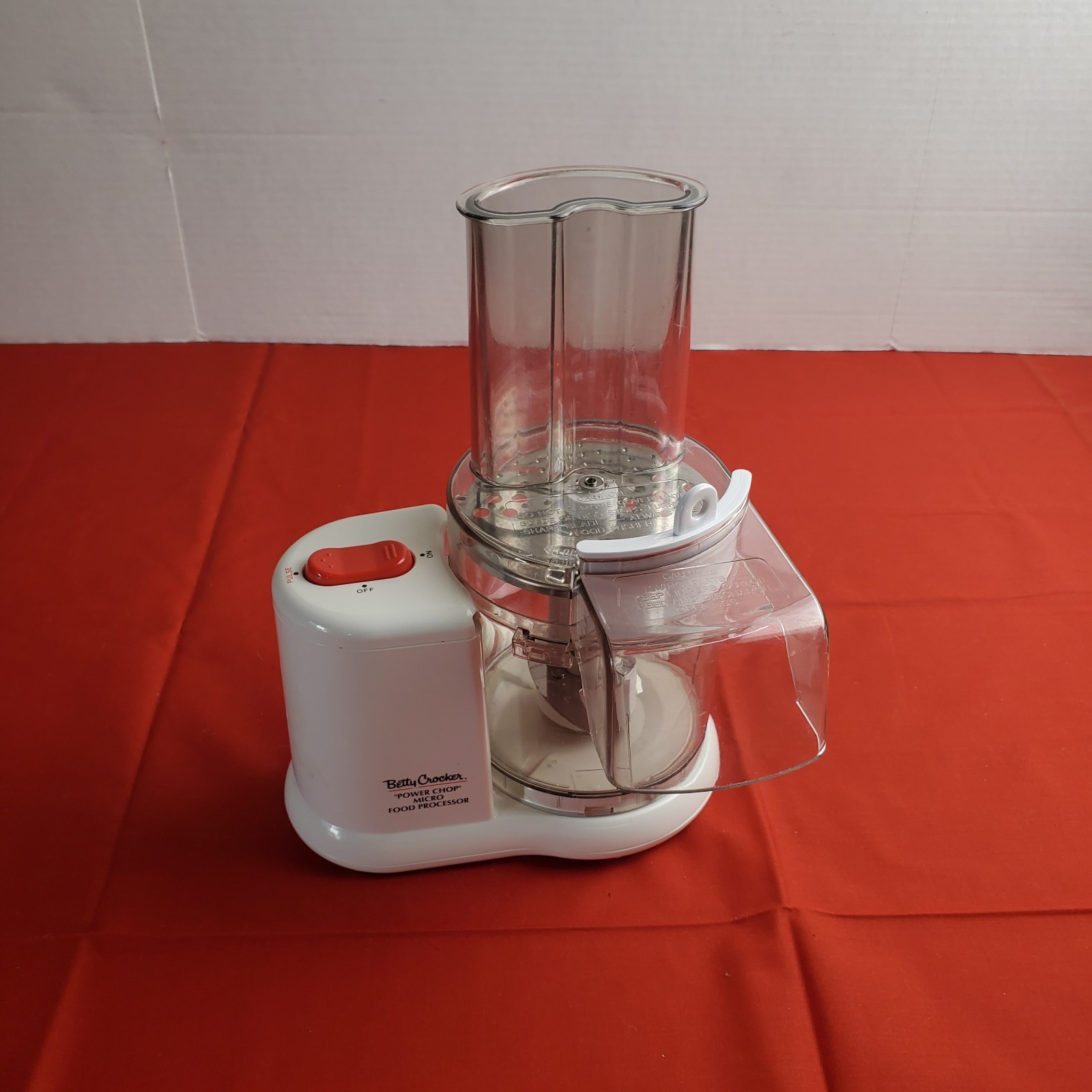 Mini Food Processor (by Betty Croker) Micro Food Processor – Tested & works