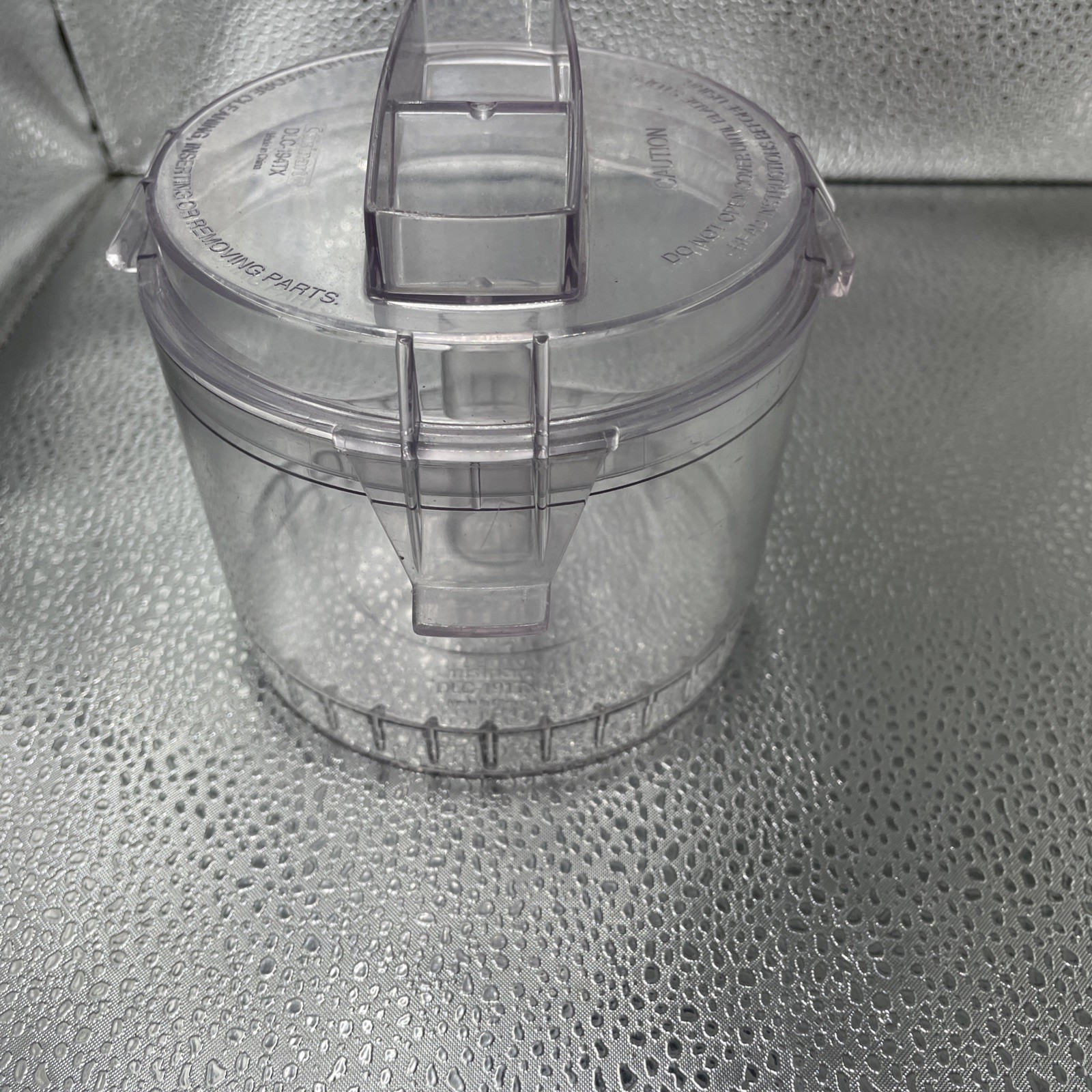 OEM Cuisinart DLC-1TX Mini-Prep Processor Work Bowl DLC-191TX & Lid DLC-194TX