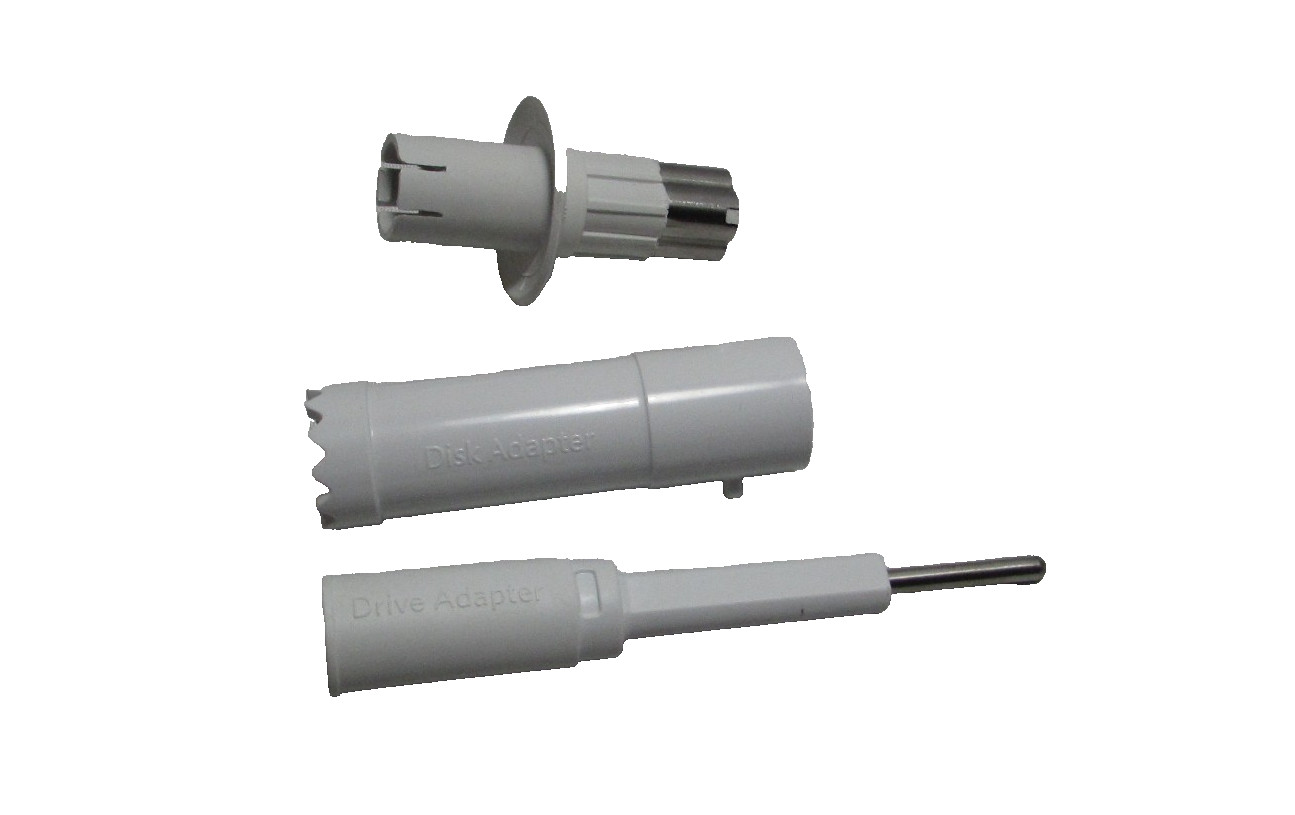 KitchenAid 13-Cup Food Processor Parts: Disk Adapter, Drive Adapter, Drive Shaft