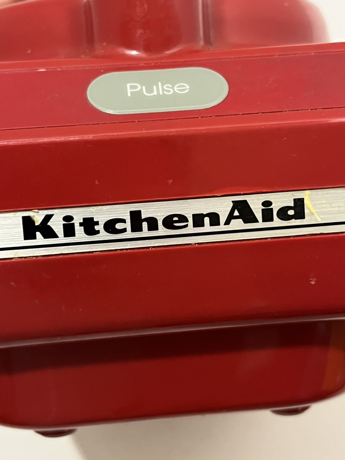 KitchenAid Chef’s Chopper KFC3100ER2 3 Cup Food Processor Red Works Great