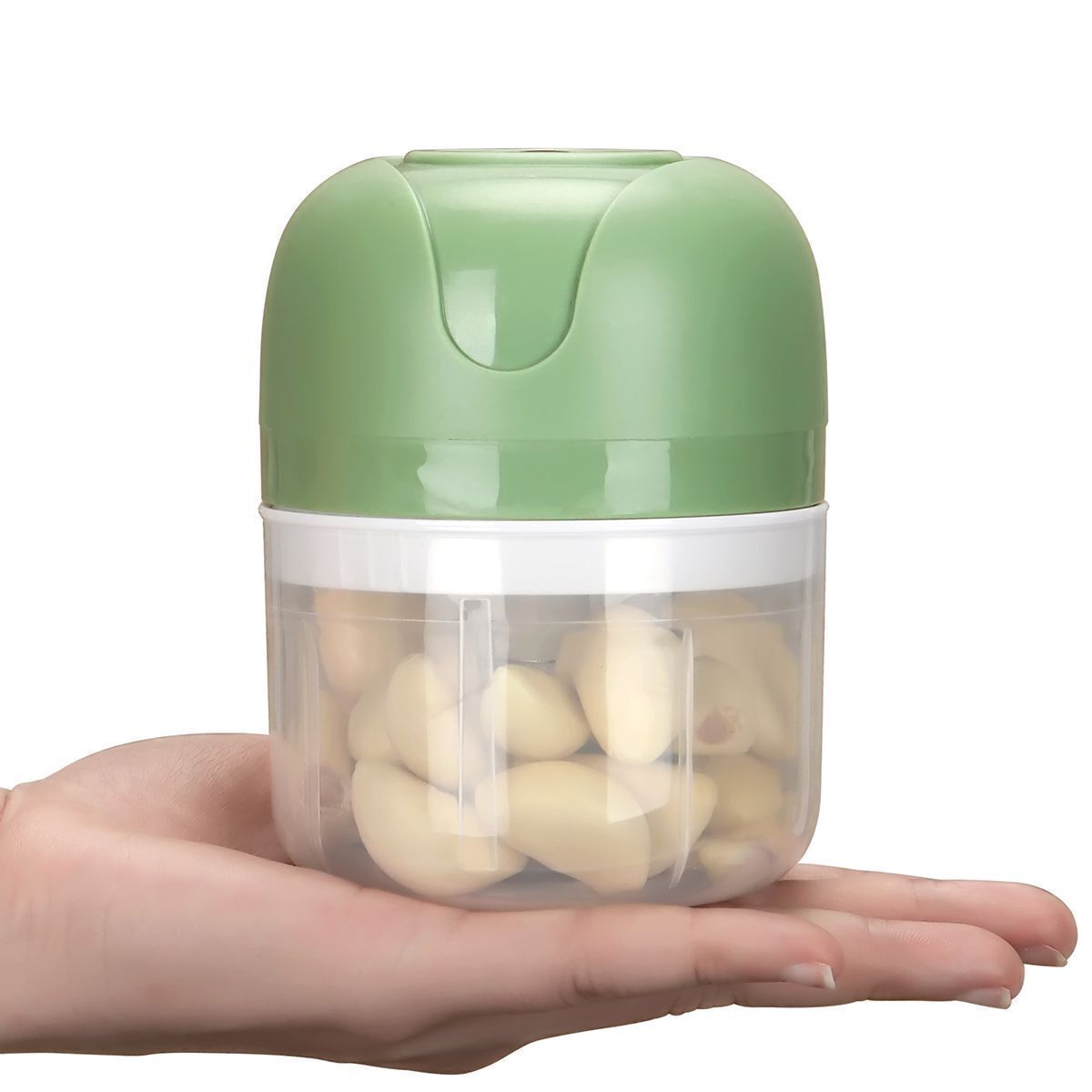 Mini Electric Garlic Chopper Meat Grinder Crusher For Nut Fruit Food Vegetable