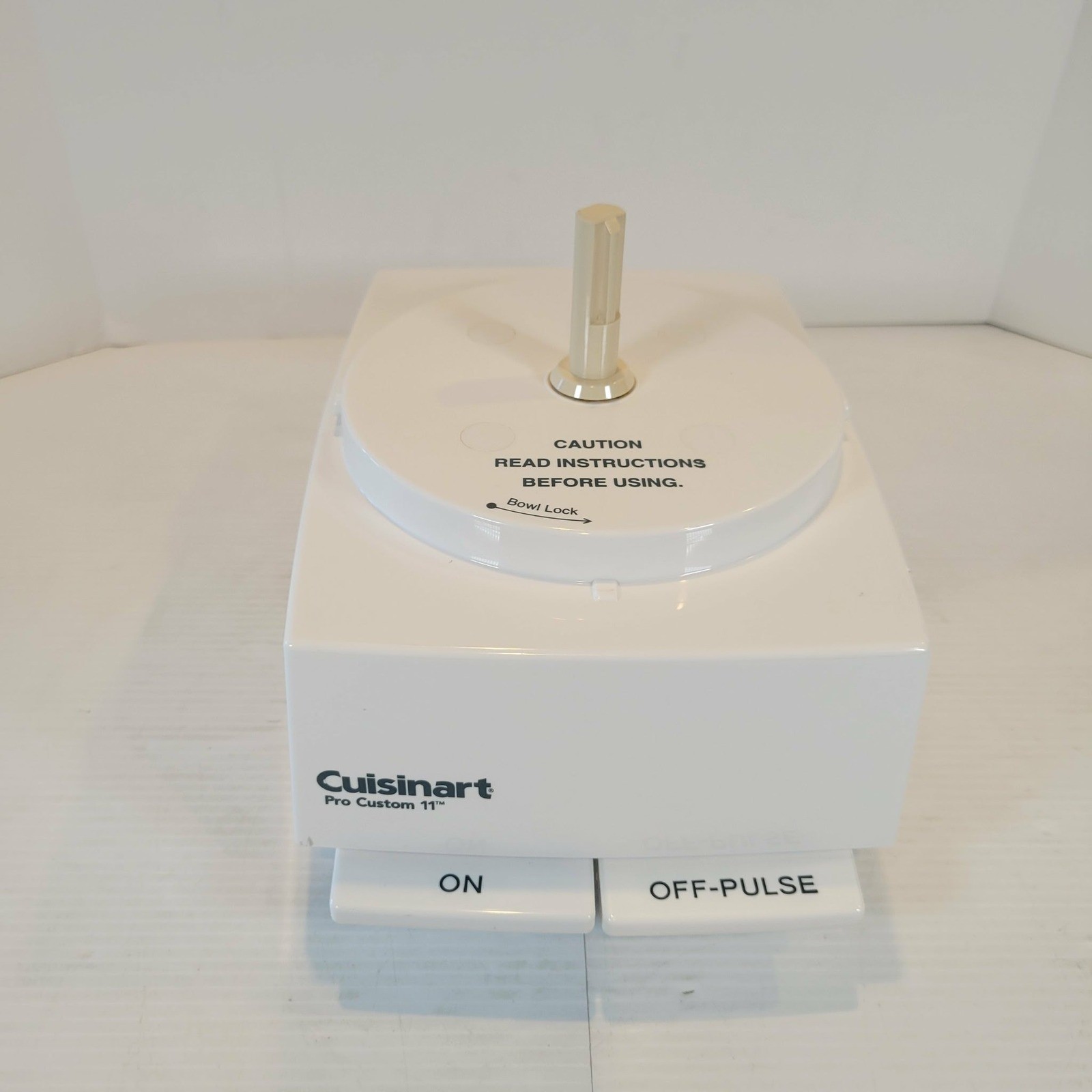 Cuisinart Pro Custom 11 Food Processor Motor Base DLC-8S White TESTED