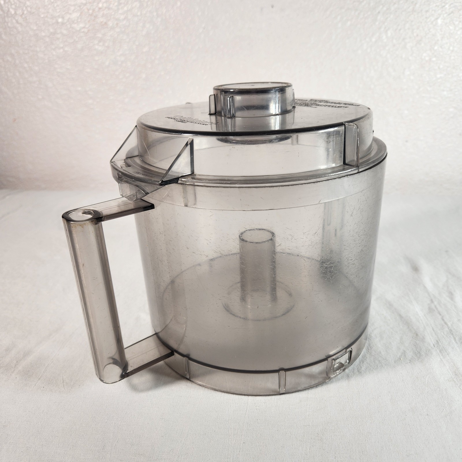 Vintage Cuisinart Pro Food Prep Center DLC-7SFPTX Series 7 WORK BOWL + LID ONLY