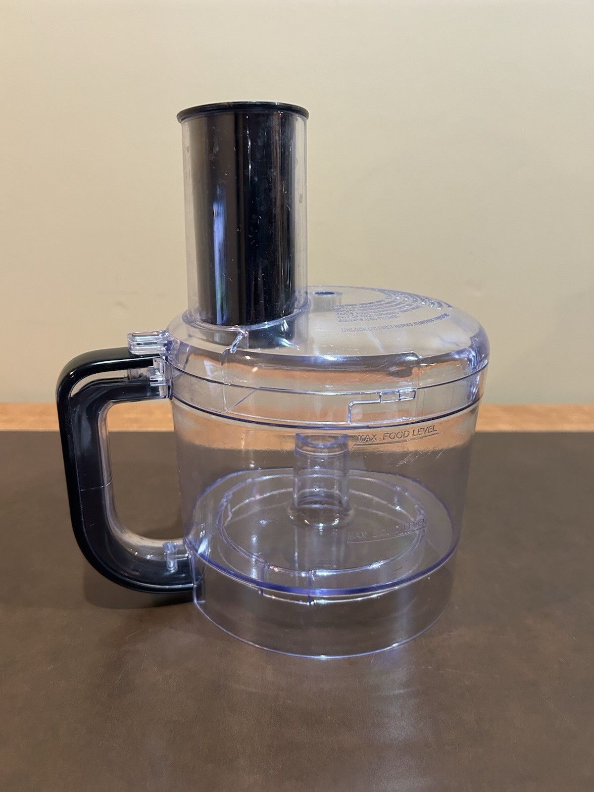 Cuisinart Food Processor Work Bowl Lid Feed Tube Replacement Set