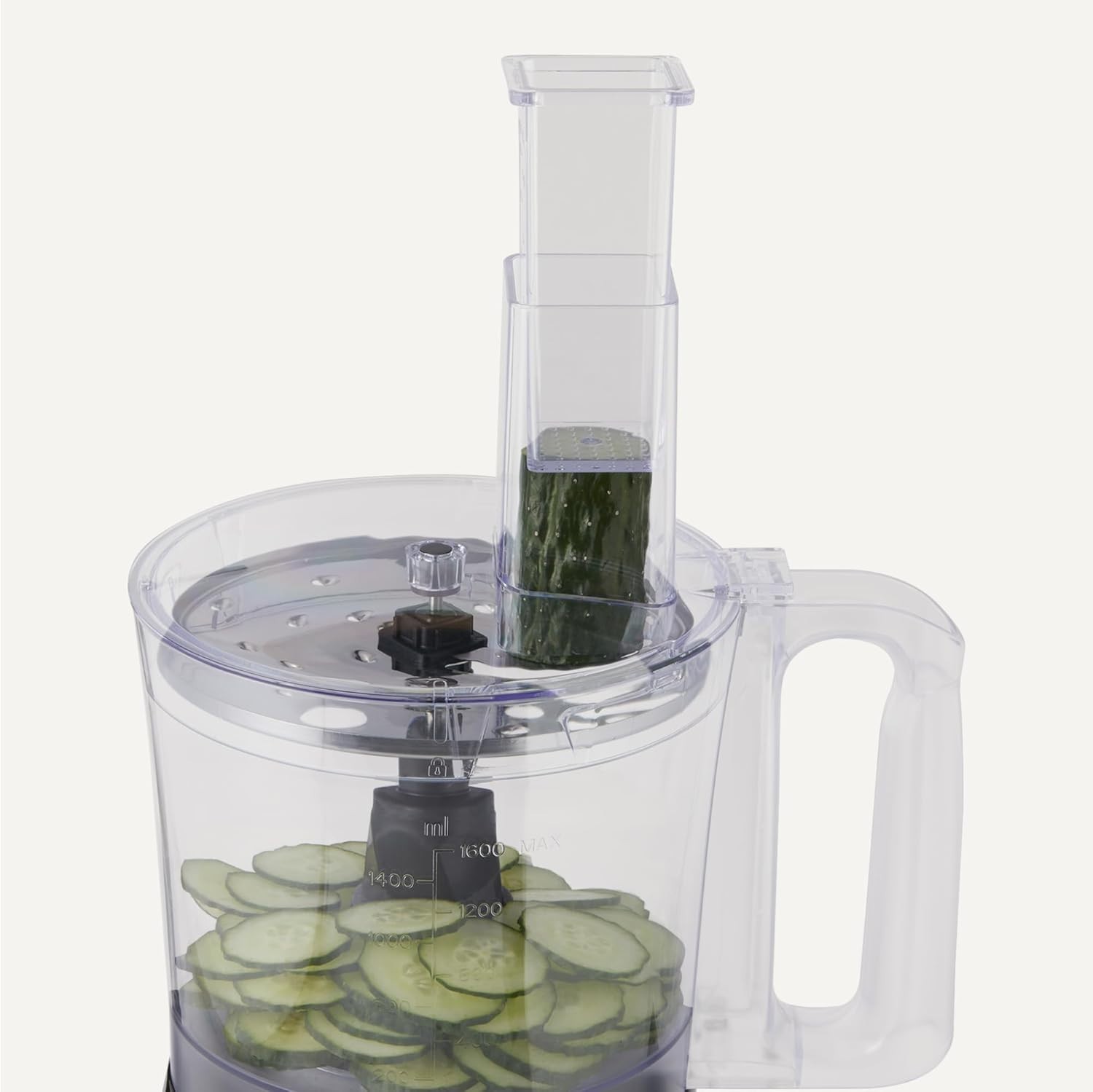 Procesador de alimentos y picador de verduras, recipiente de 10 tazas, 2 velocid