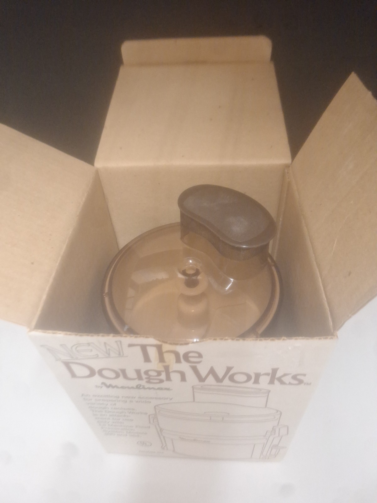 The Dough Works 514 Attachment by Moulinex for Process La Machine Models 390 354