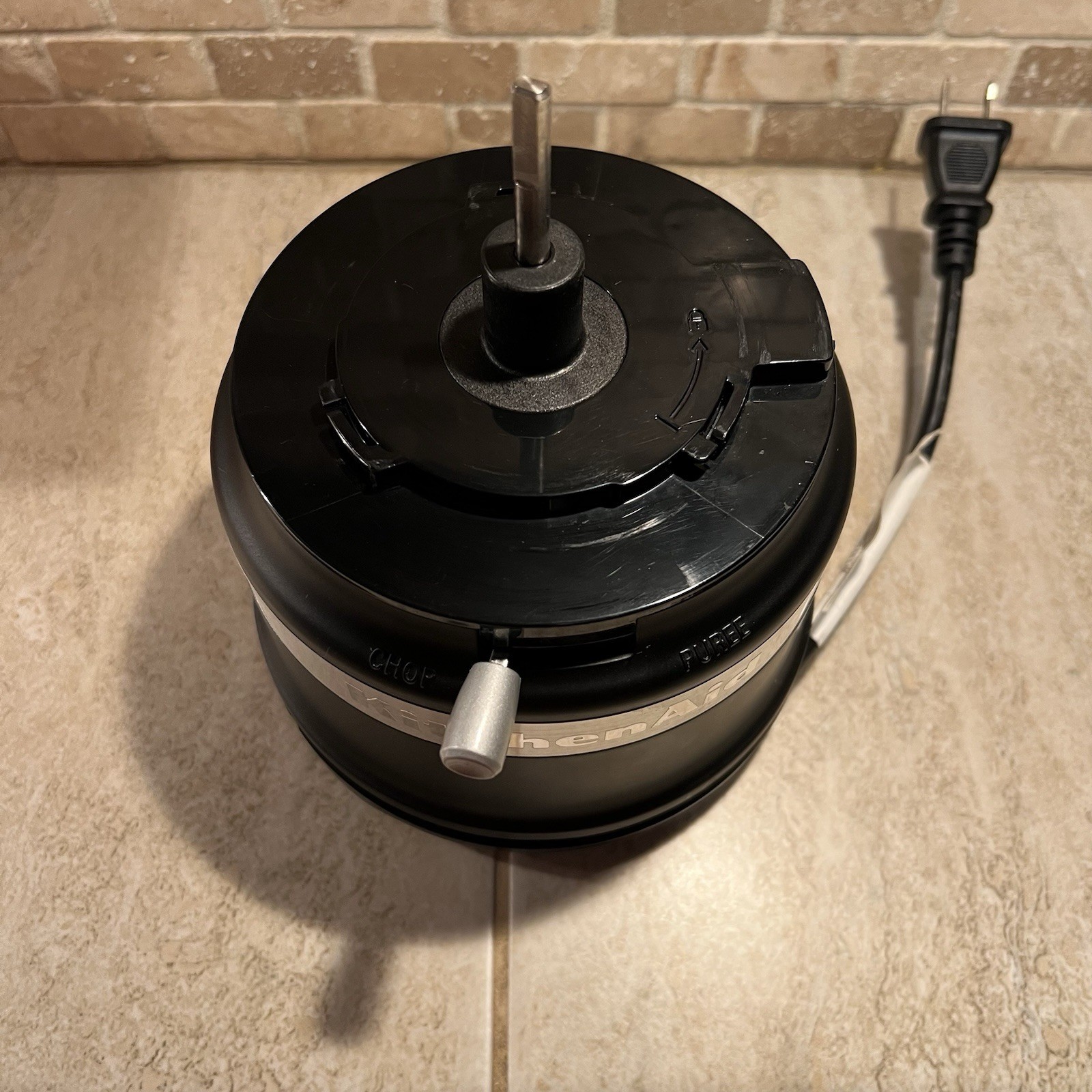 Kitchenaid KFC3516 3.5 Cup Food Chopper Replacement Part Base Motor Only Black