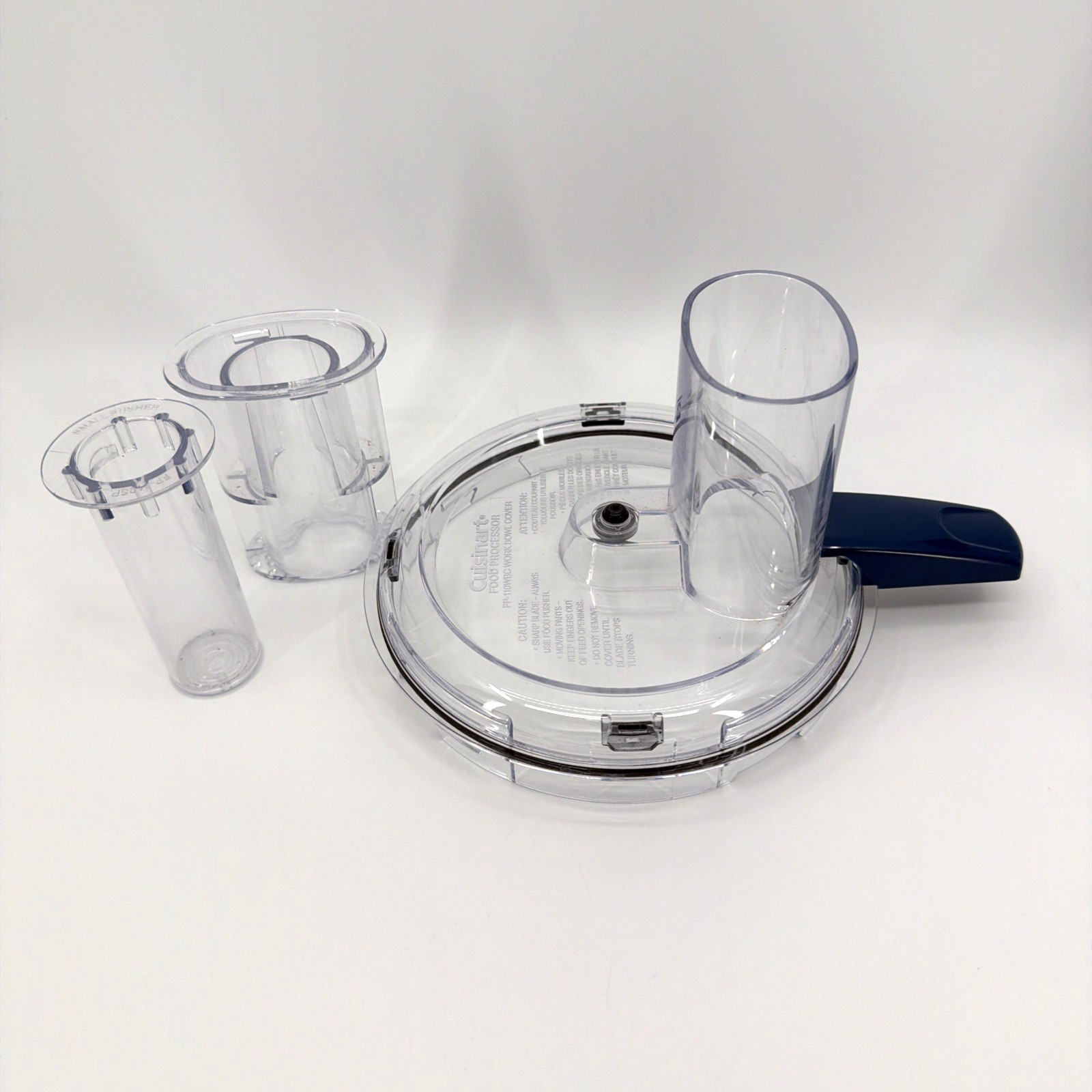 Cuisinart 10 Cup Processor FP-110 Work Bowl FP-110WB + Lid FP-110WBC + Pusher
