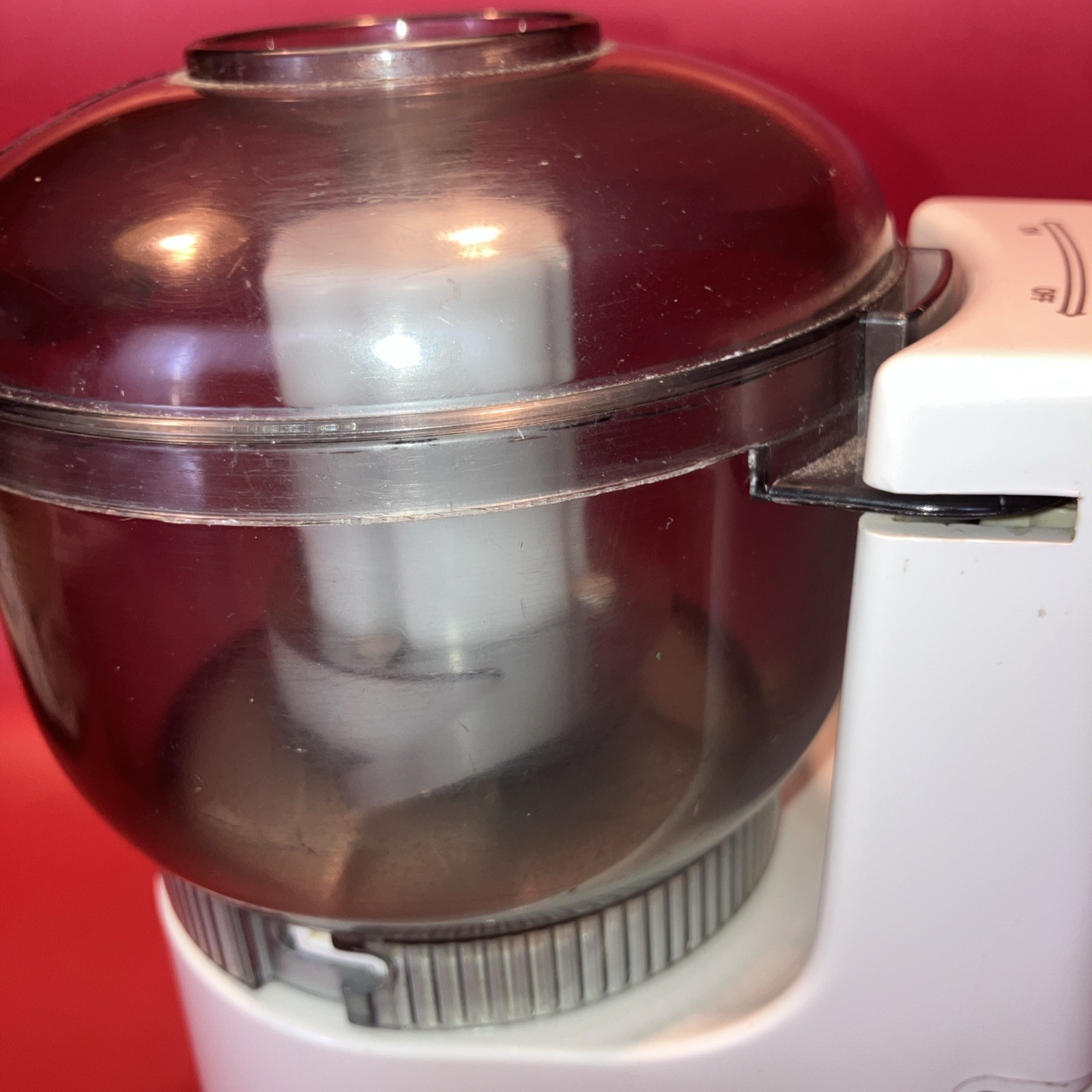Sunbeam Oskar Jr Chopper Plus Food Processor 14131 WORKING CLEAN