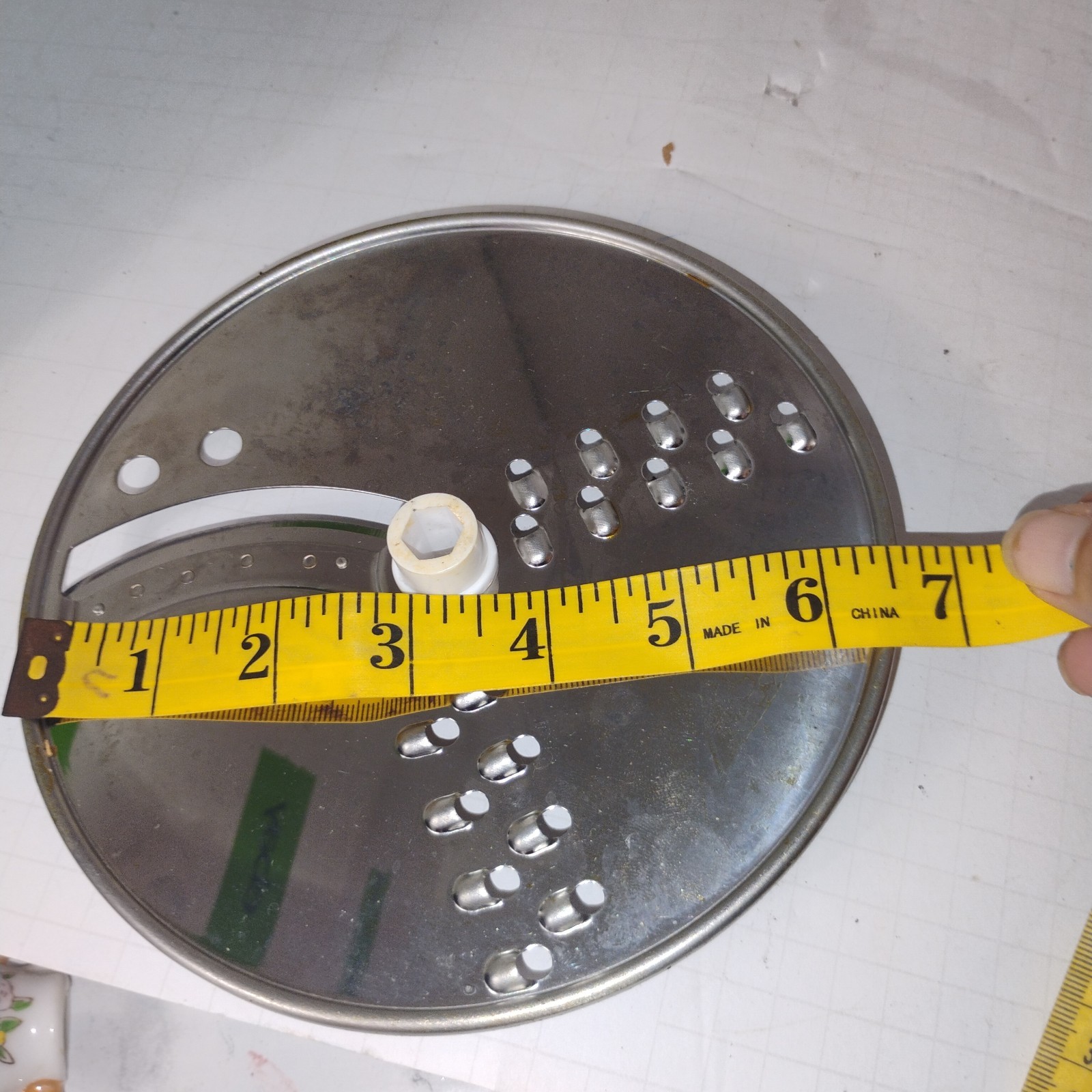OEM Cuisinart Dlc 8 Replacement Part Food Processor FINE Slicing Disc Blade
