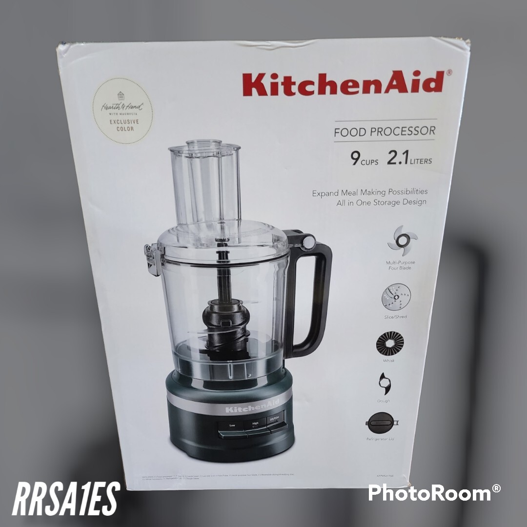 KitchenAid KFP0919CU 9 Cup Plus Food Processor – Contour Silver