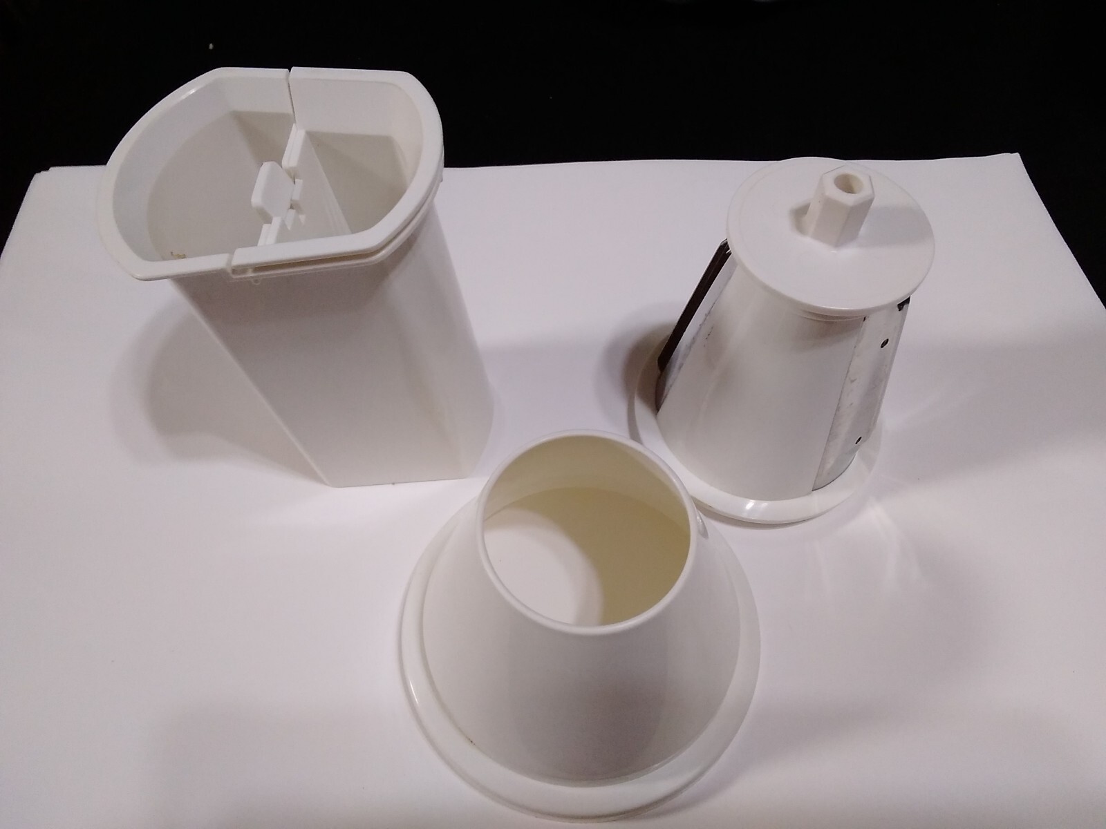 Presto Professional SaladShooter 0297001 Food Pusher, Guide & Cone blade replace