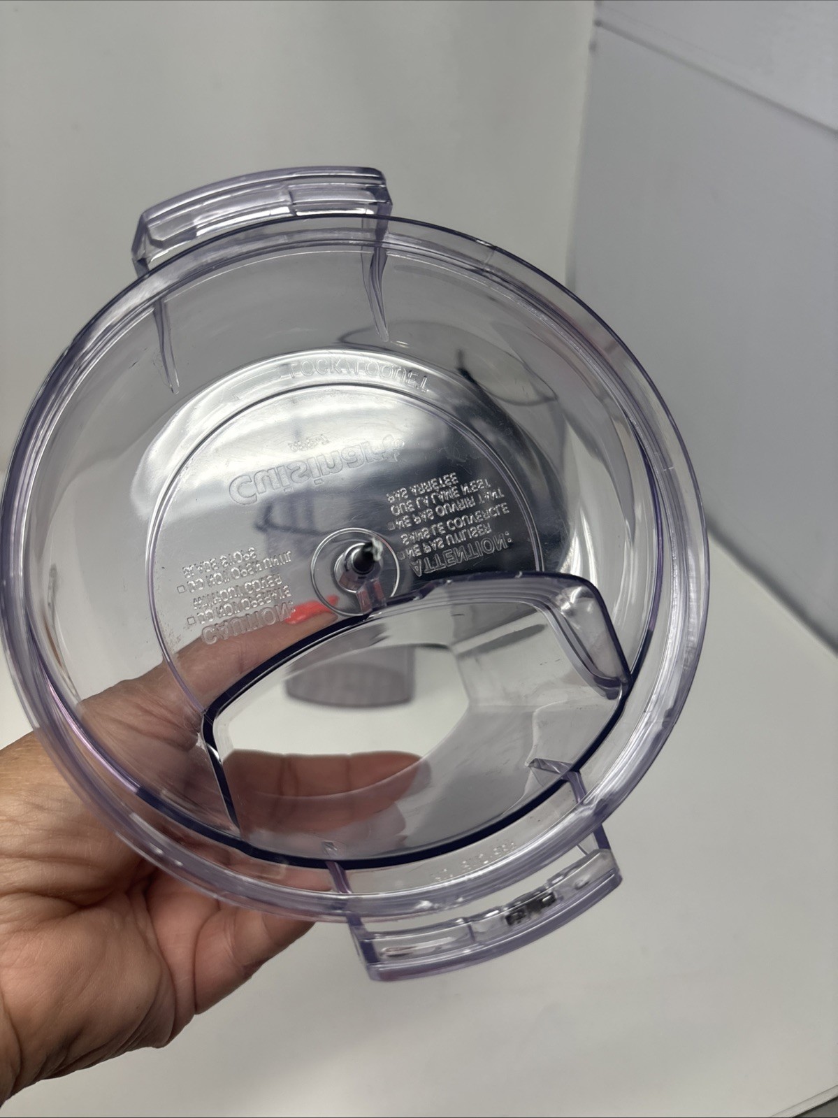 Cuisinart AFP-7 Smart Power Duet Food Processor Replacement Bowl Lid Pusher